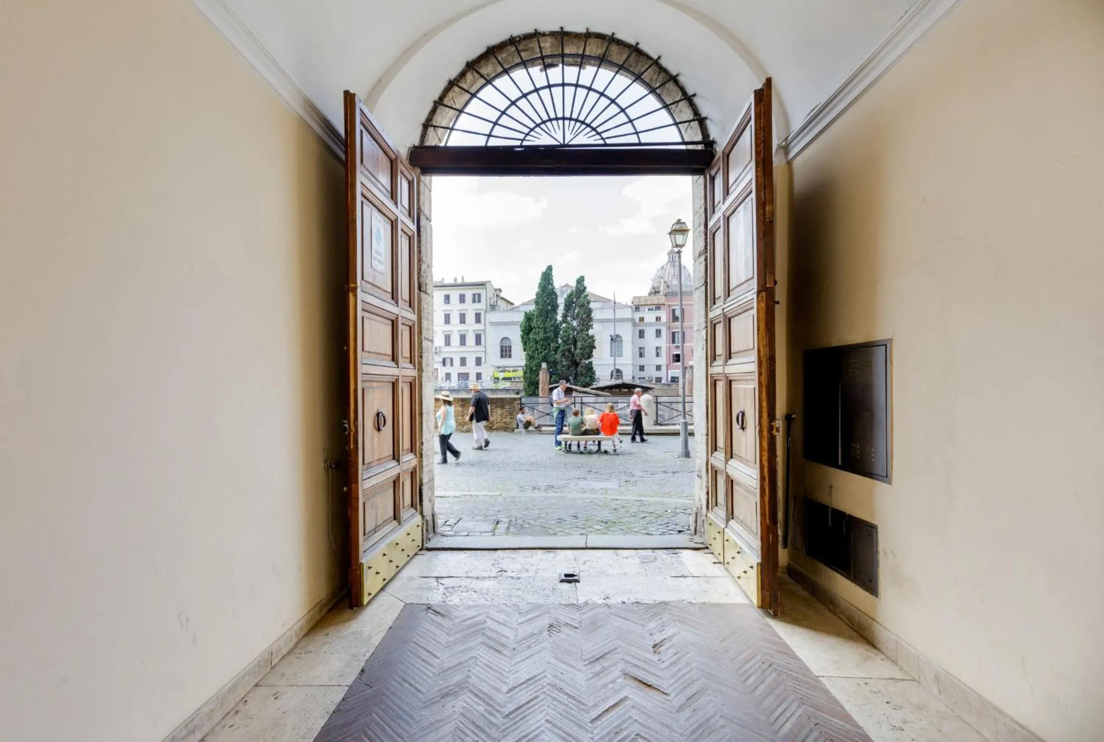Facade/entrance in Argentina apartment Roof View
