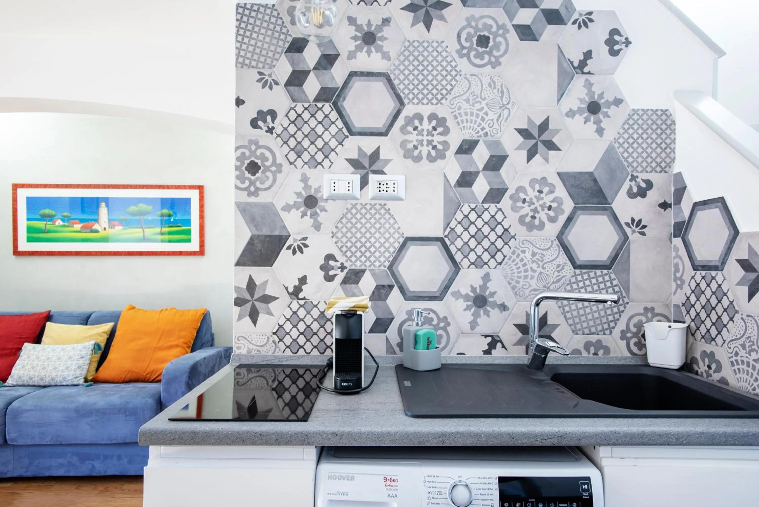 Kitchen or kitchenette in Argentina apartment Roof View