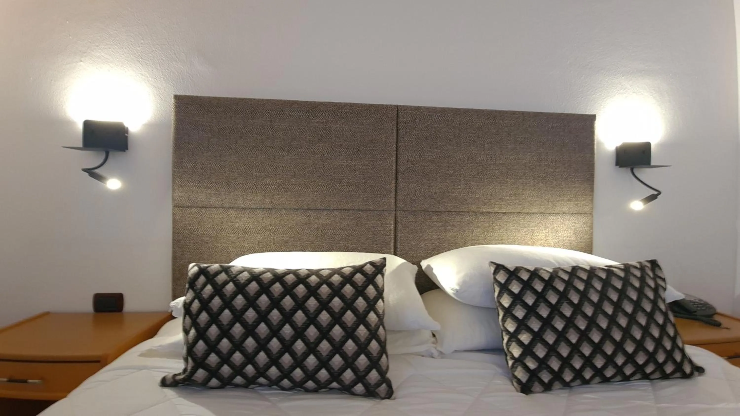 Bed in Hotel Vienna
