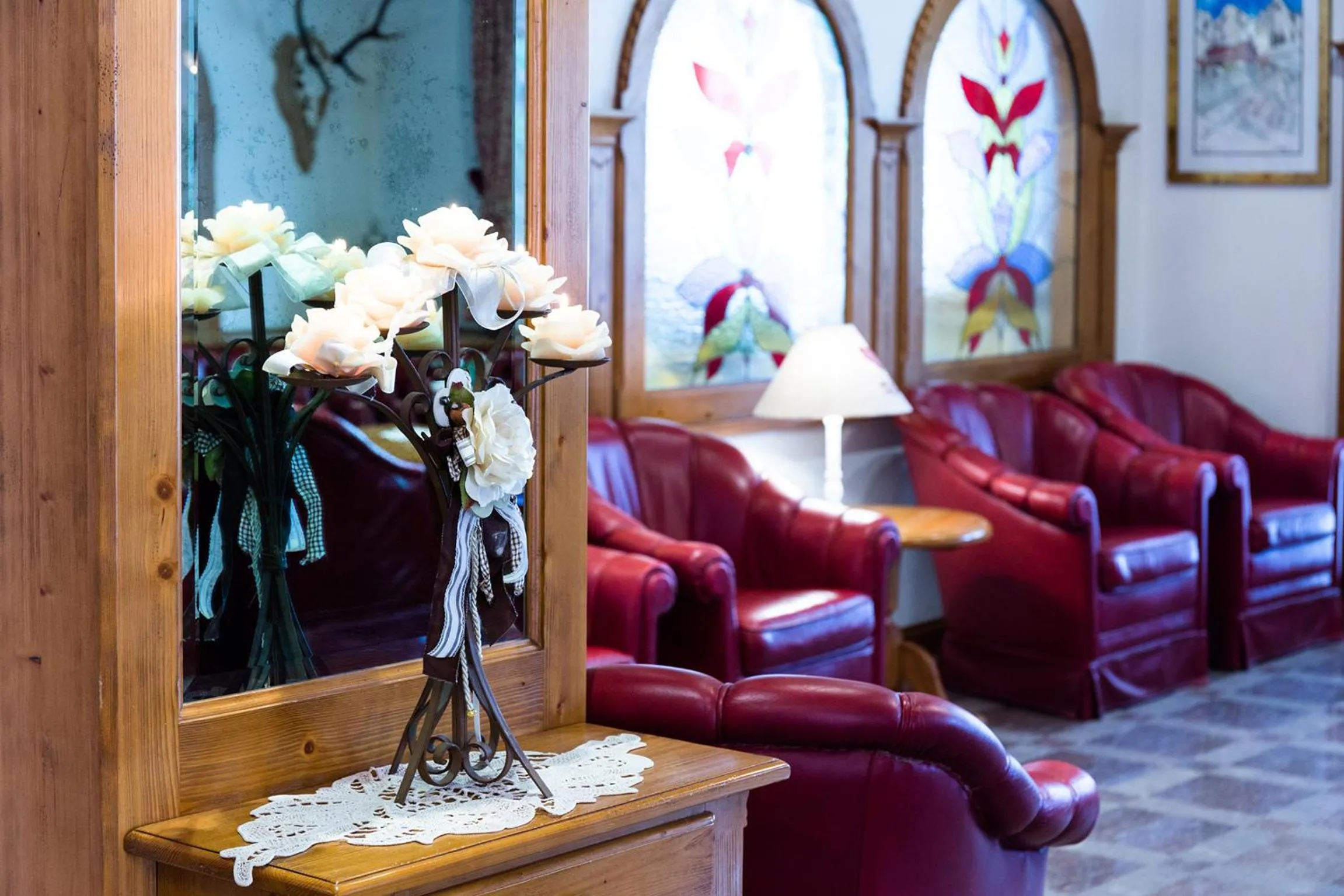 Decorative detail in Hotel Vienna