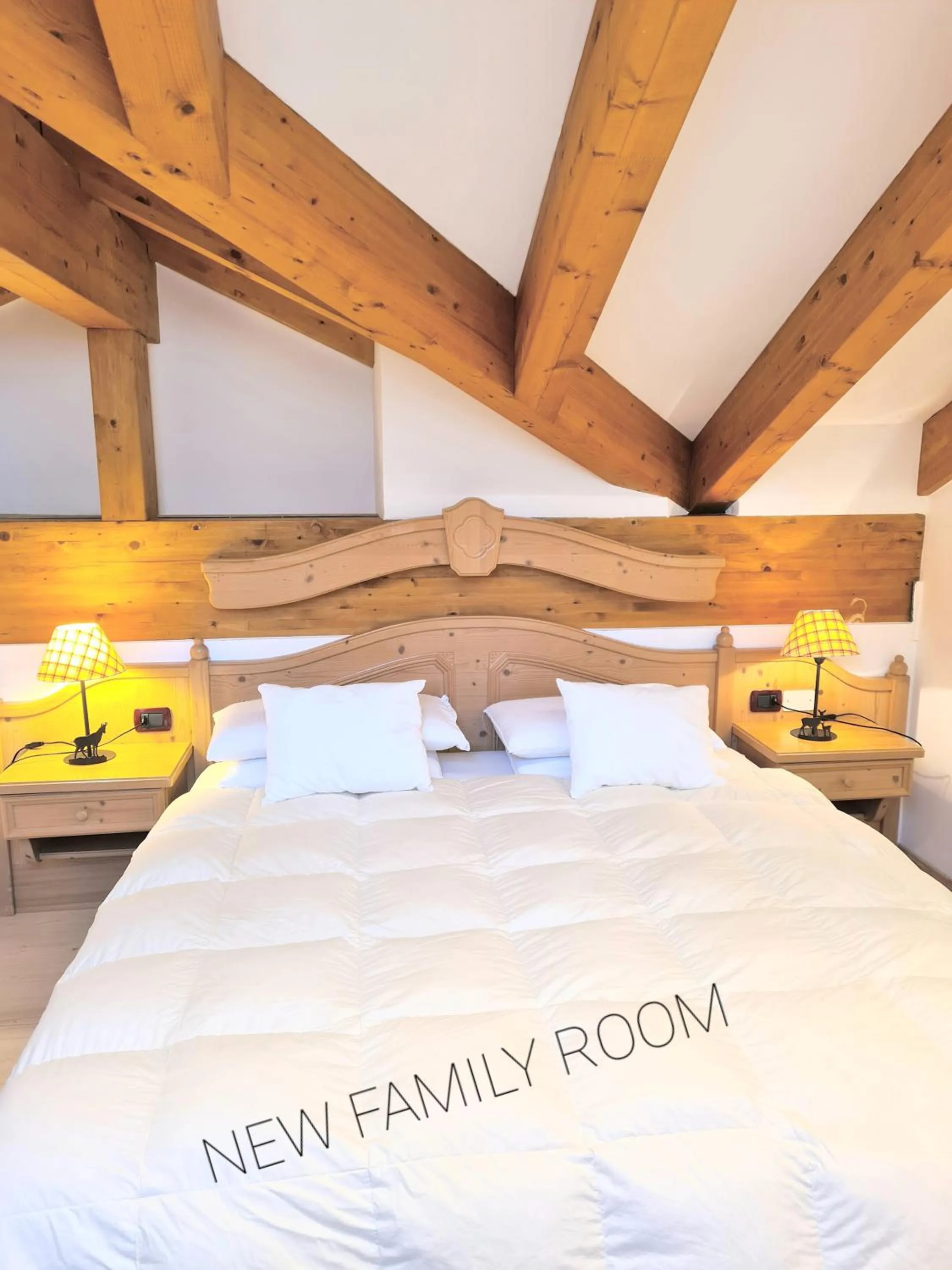 Bed in Hotel Vienna
