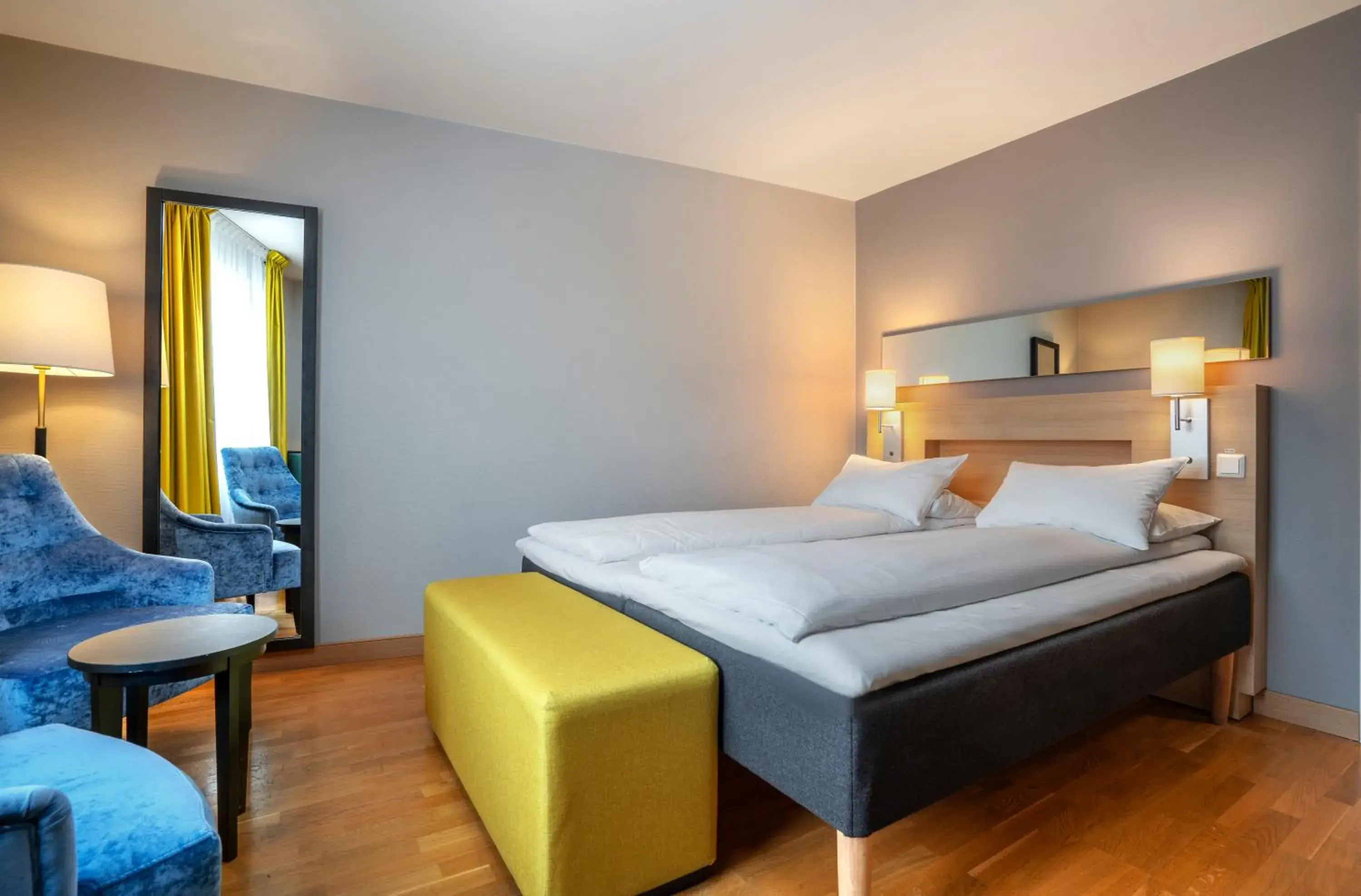 Bed in Thon Hotel Lillestrøm Bed in Thon Hotel Lillestrøm