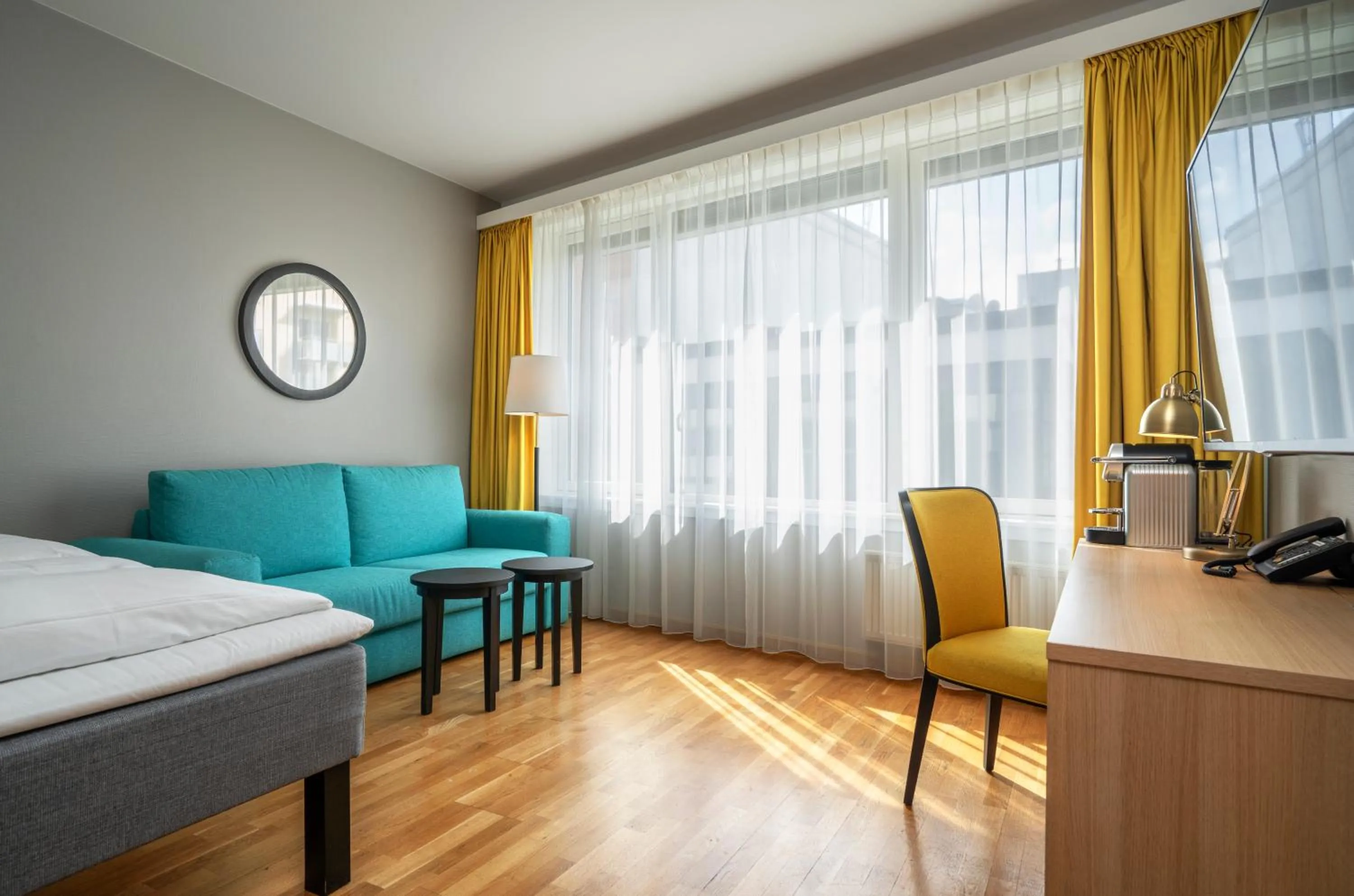 Bed in Thon Hotel Lillestrøm