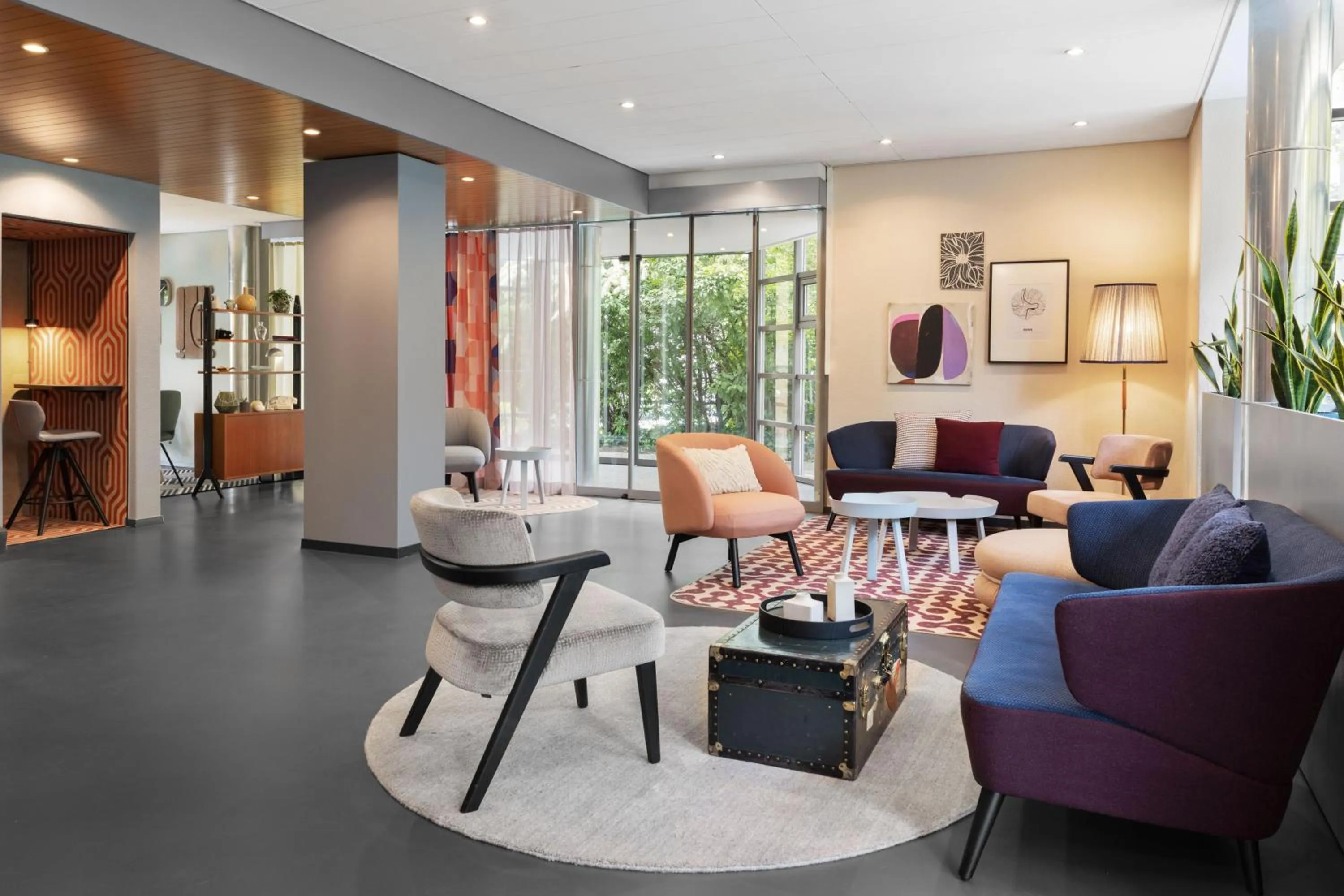 Lobby or reception in Hotel La Pergola