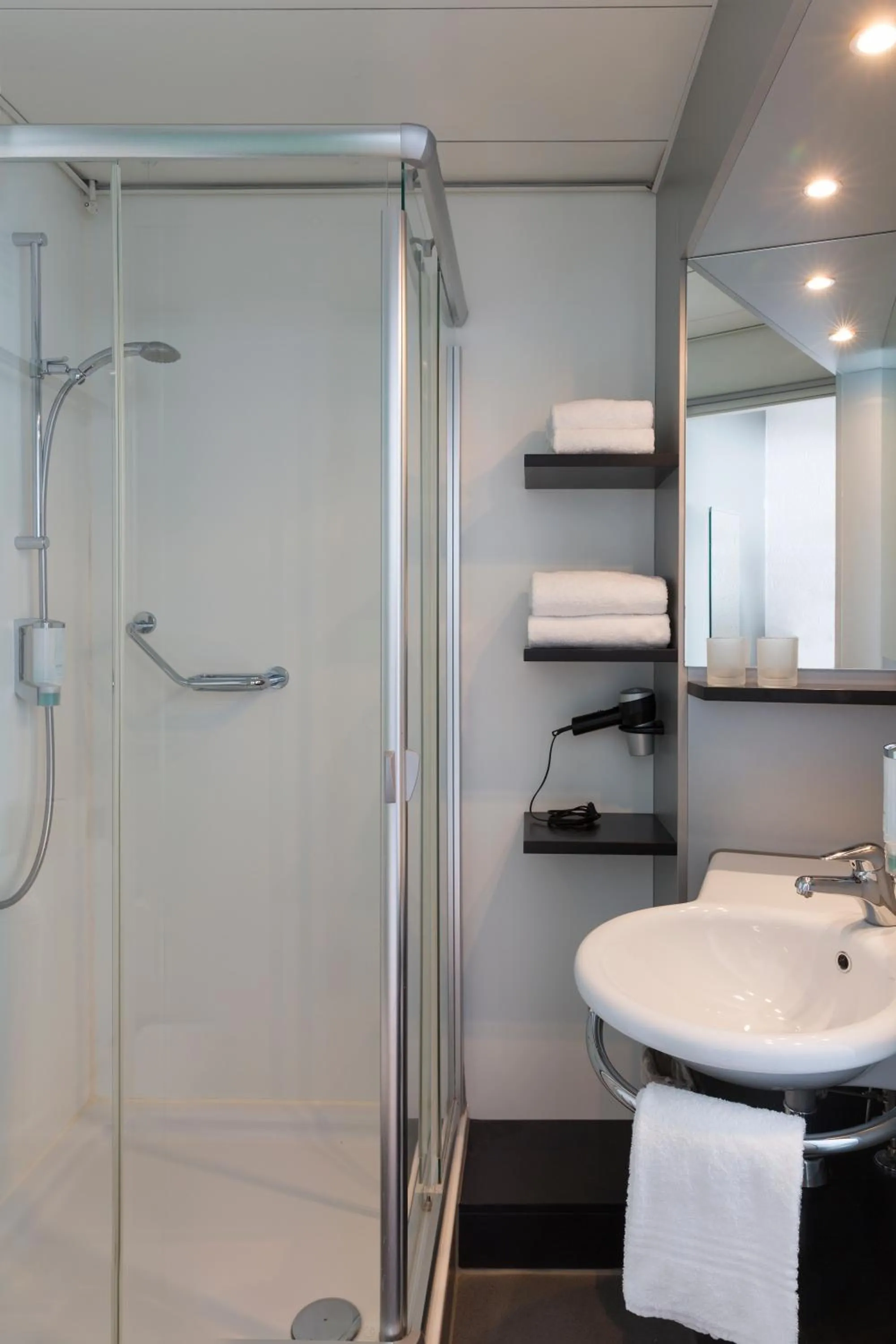 Shower in Hotel La Pergola