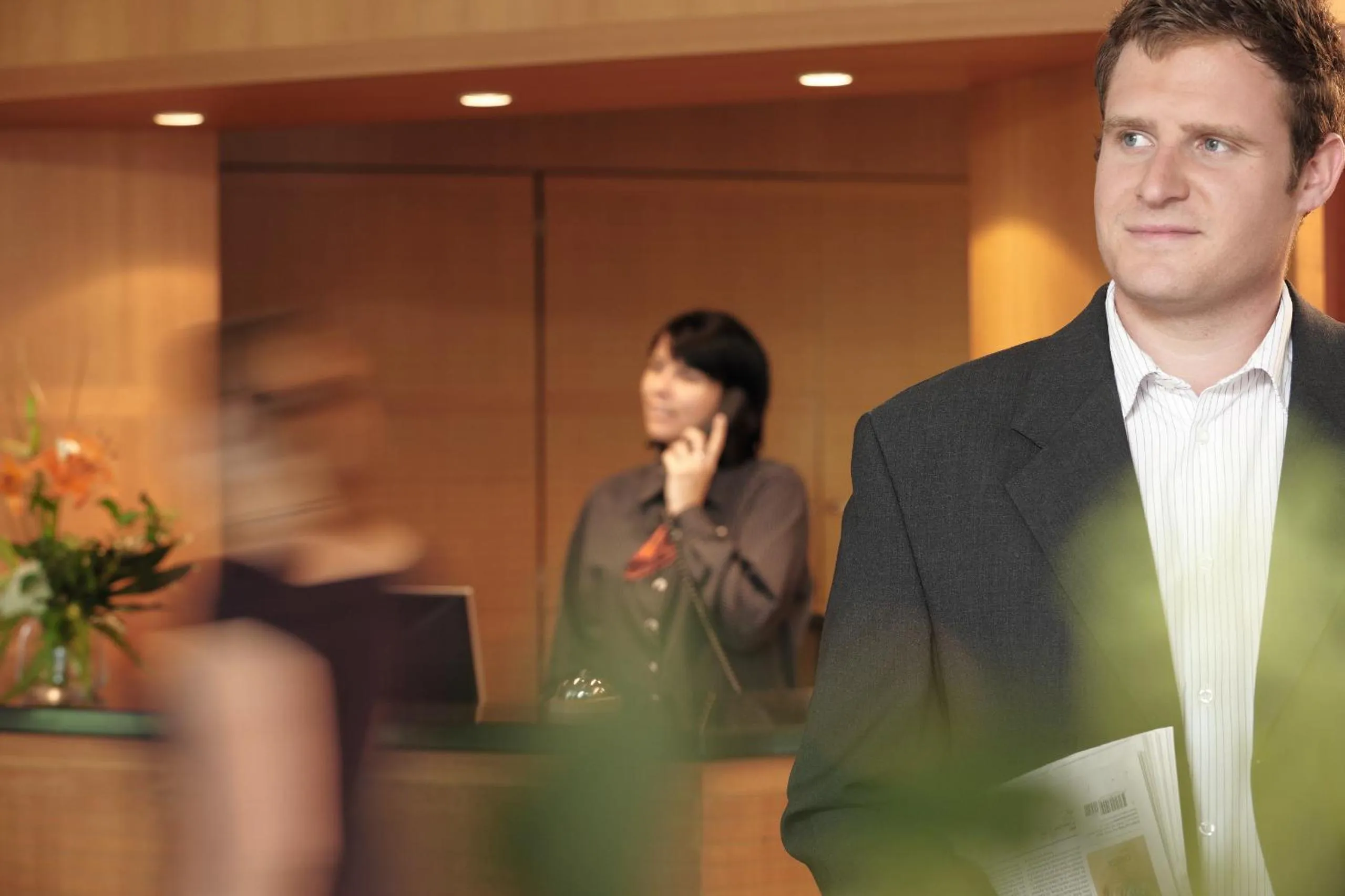 Lobby or reception in Hotel La Pergola