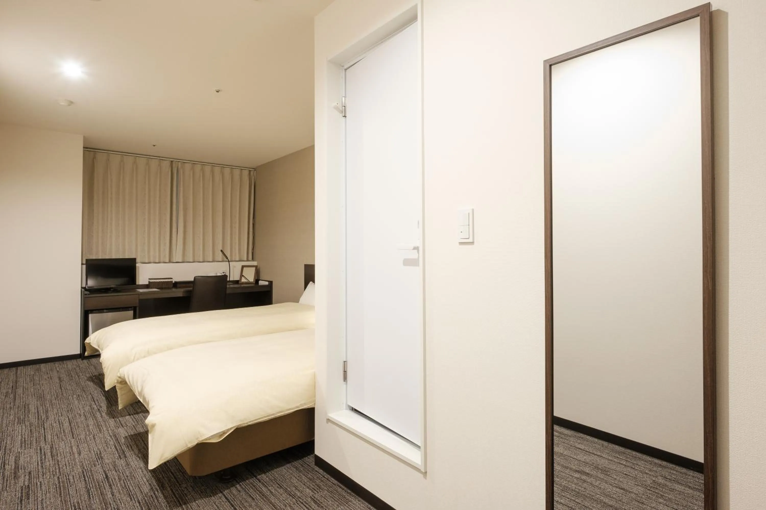 Photo of the whole room, Bed in The Premium Hotel In Rinku