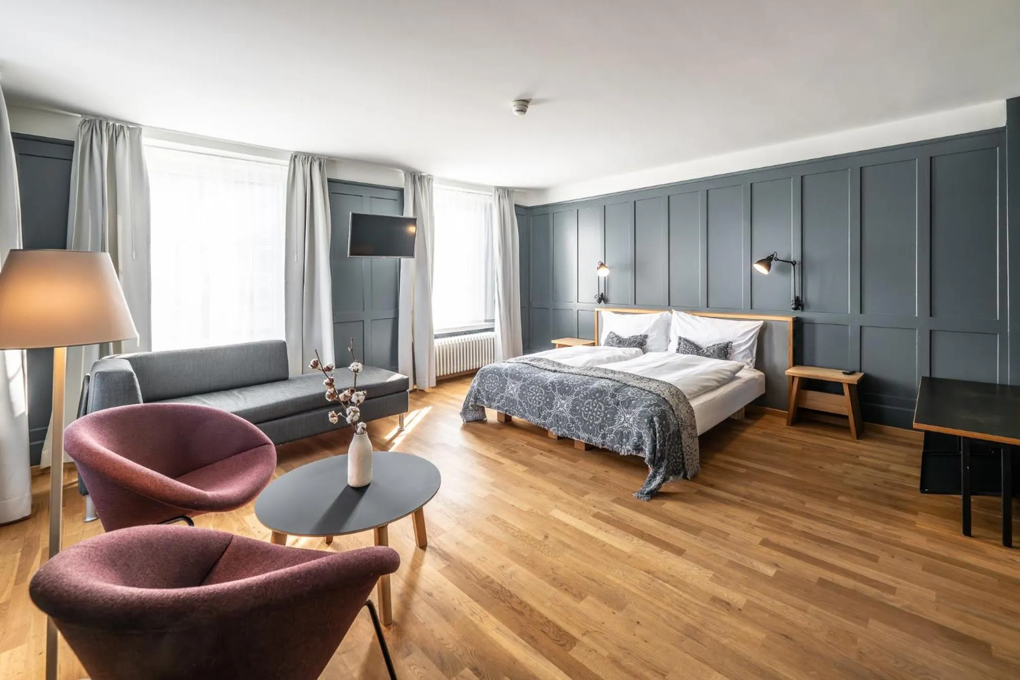 Bedroom, Bed in Hotel Jakob