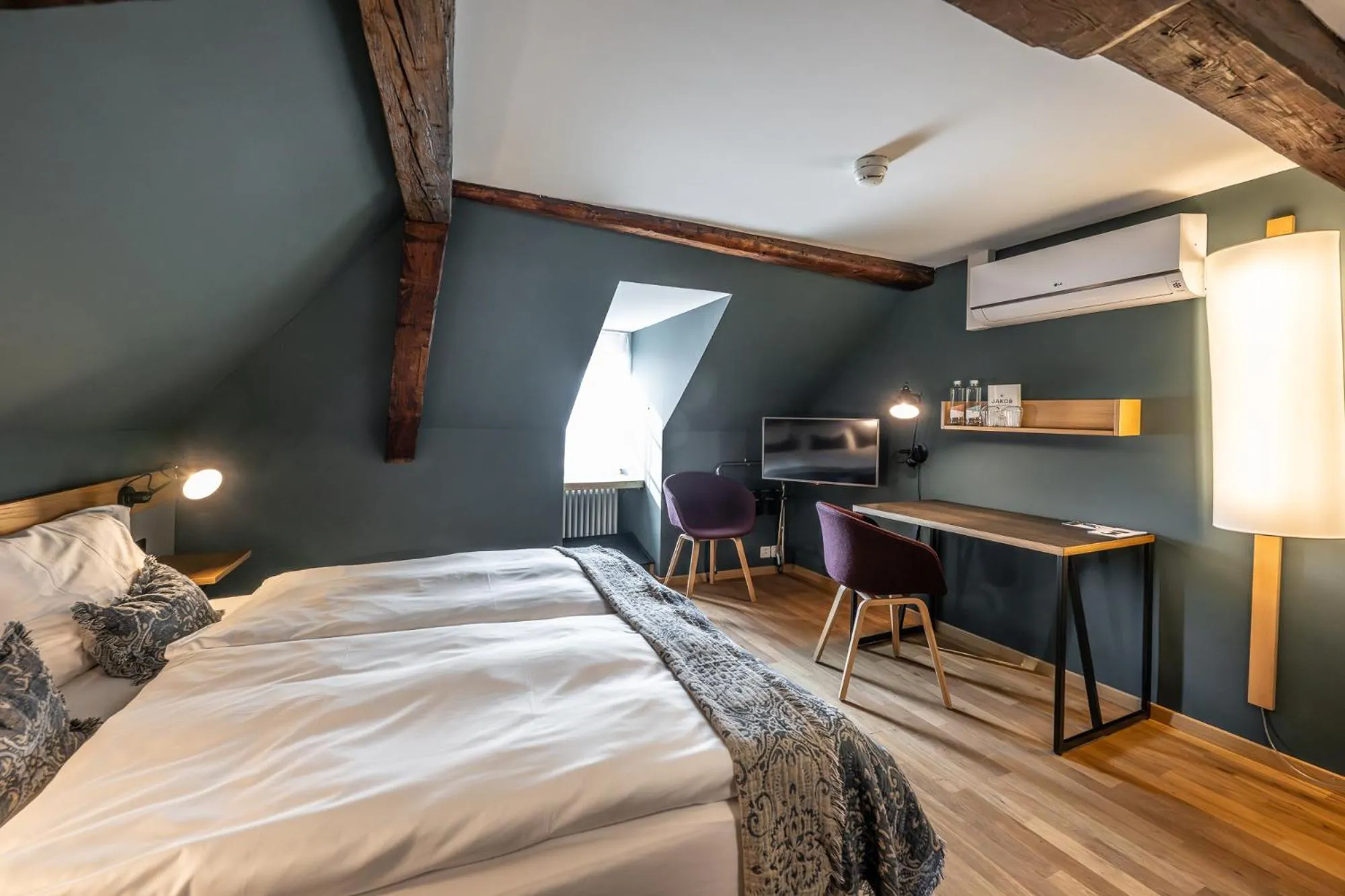 Bedroom, Bed in Hotel Jakob