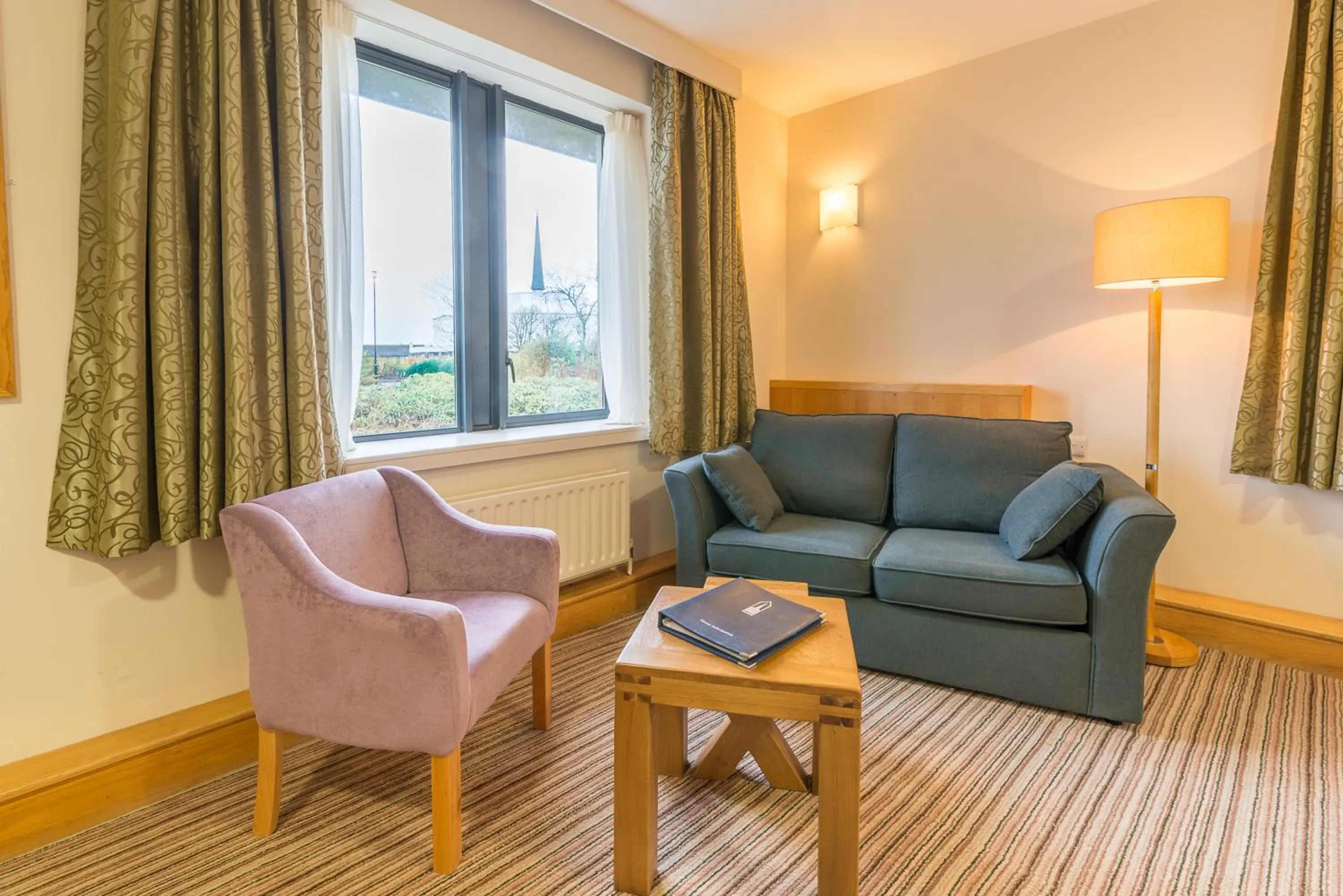 Seating area in Knock House Hotel