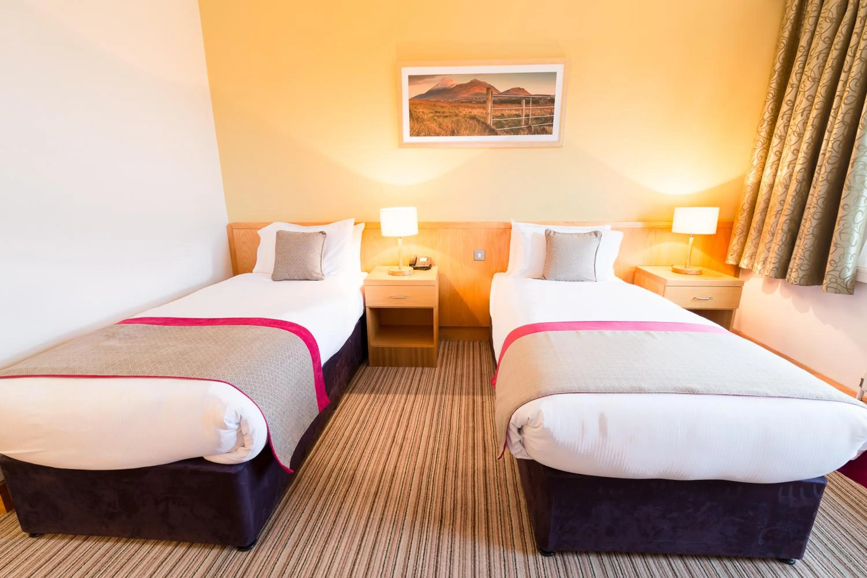 Bedroom, Bed in Knock House Hotel