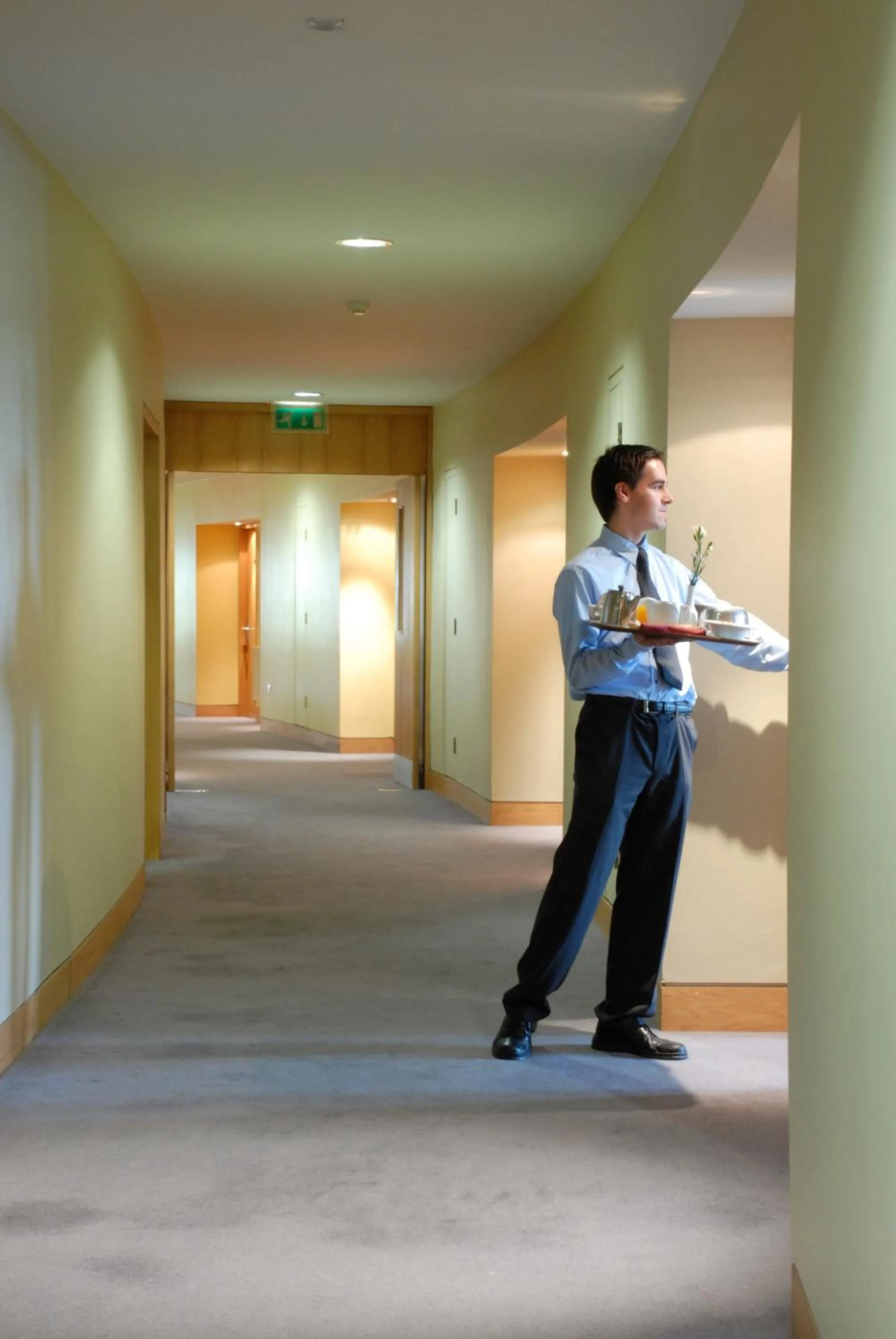 Staff in Knock House Hotel