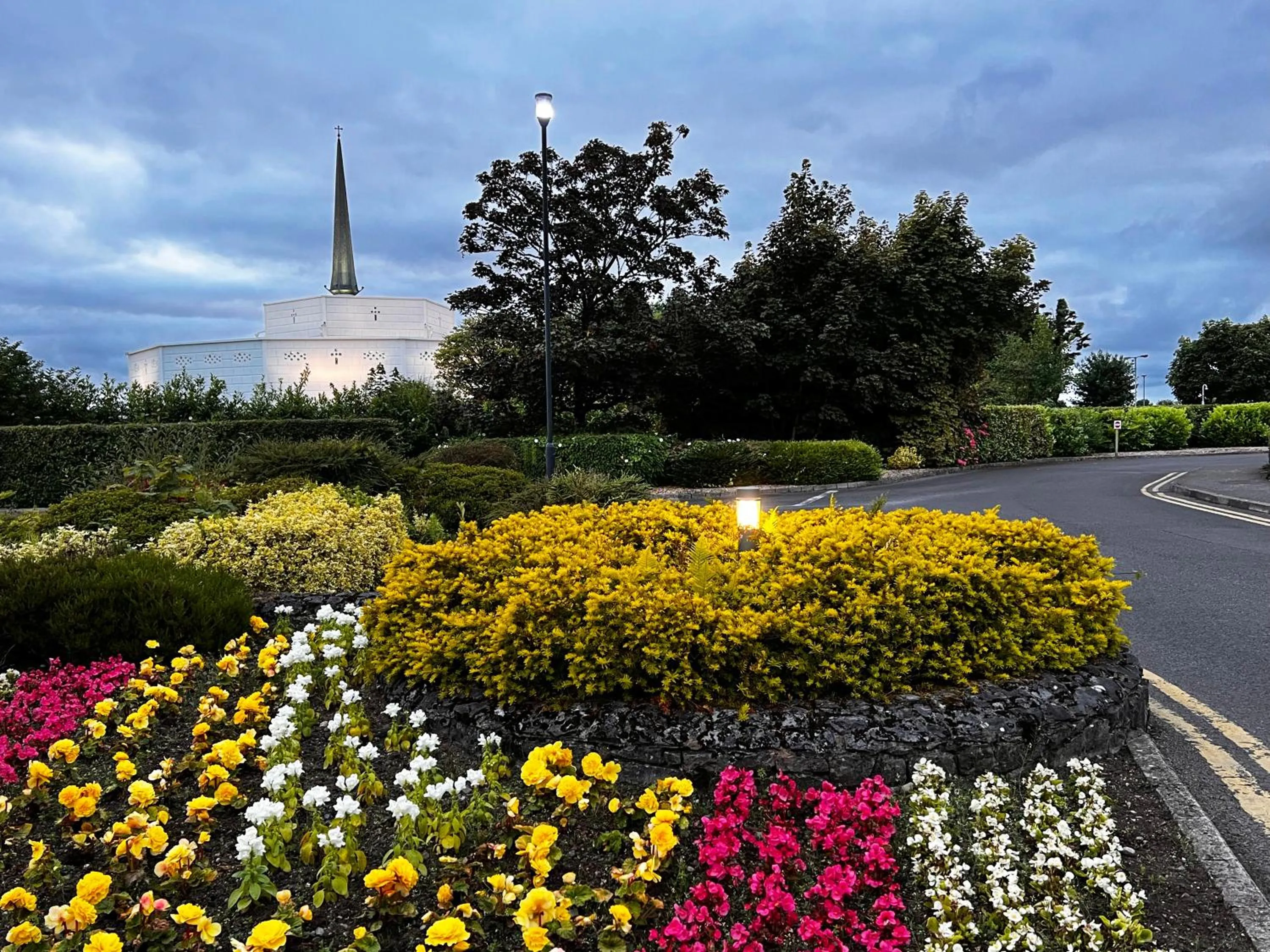 Garden in Knock House Hotel