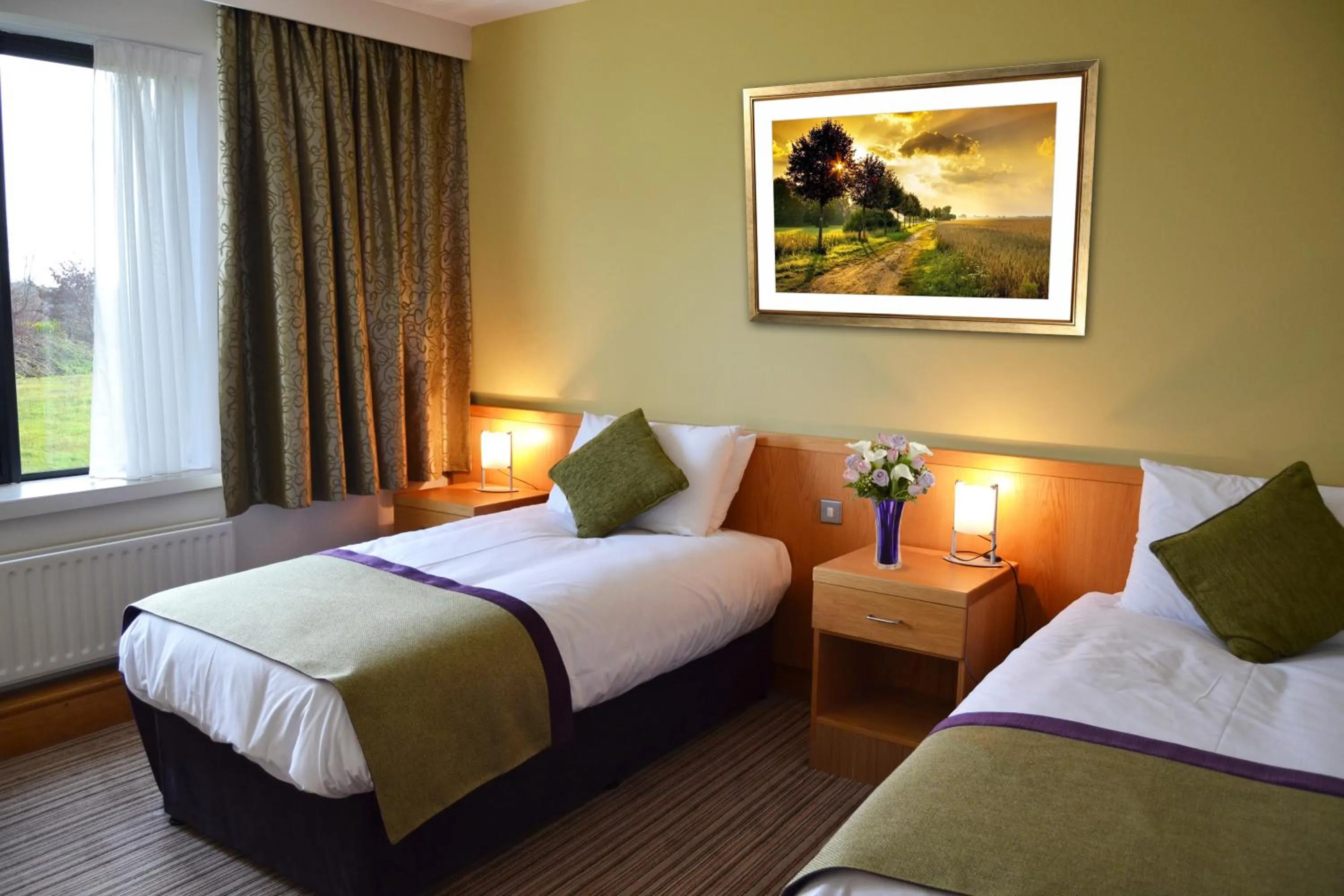 Bedroom, Bed in Knock House Hotel