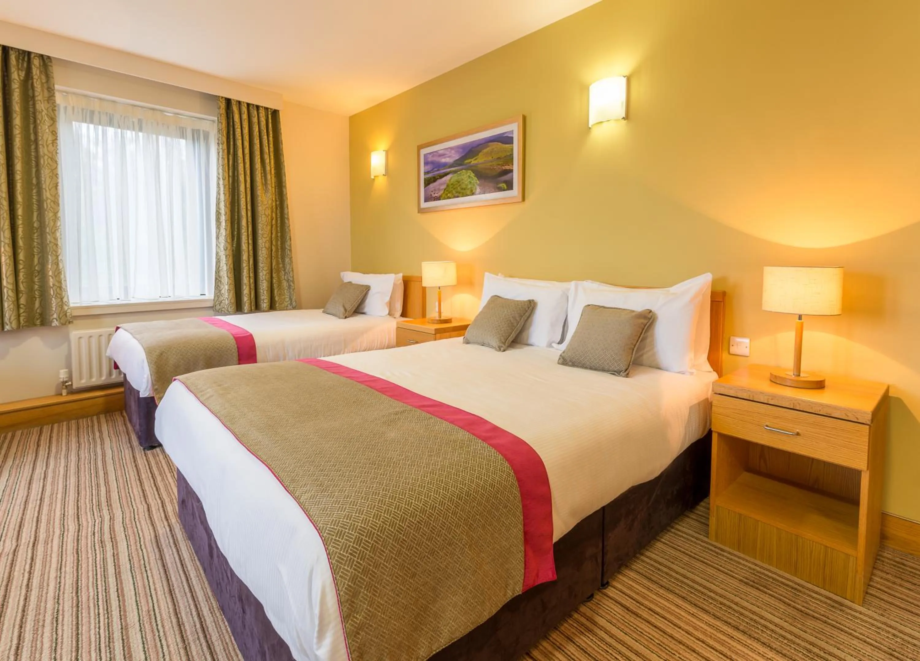 Bedroom, Bed in Knock House Hotel