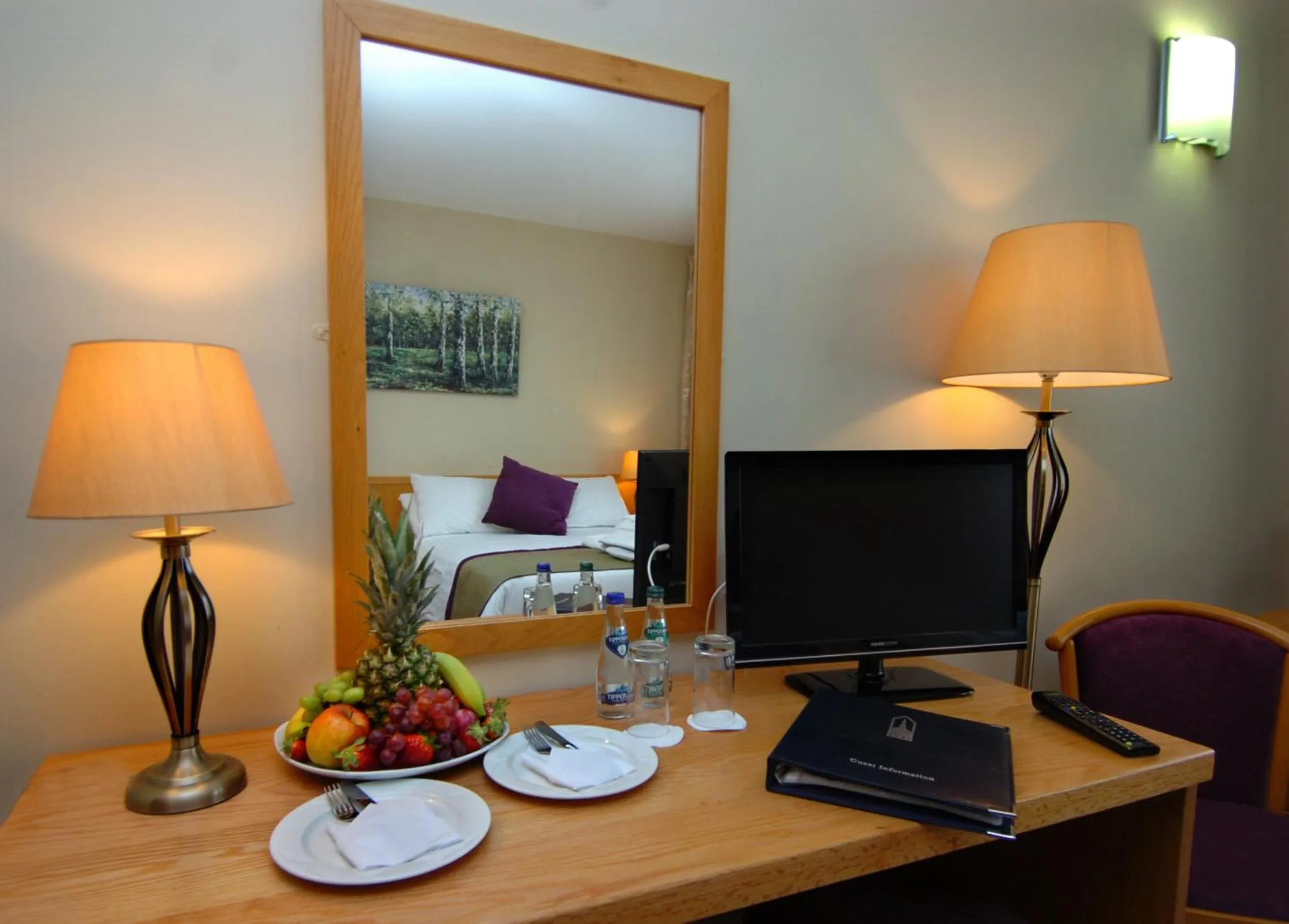 Decorative detail in Knock House Hotel