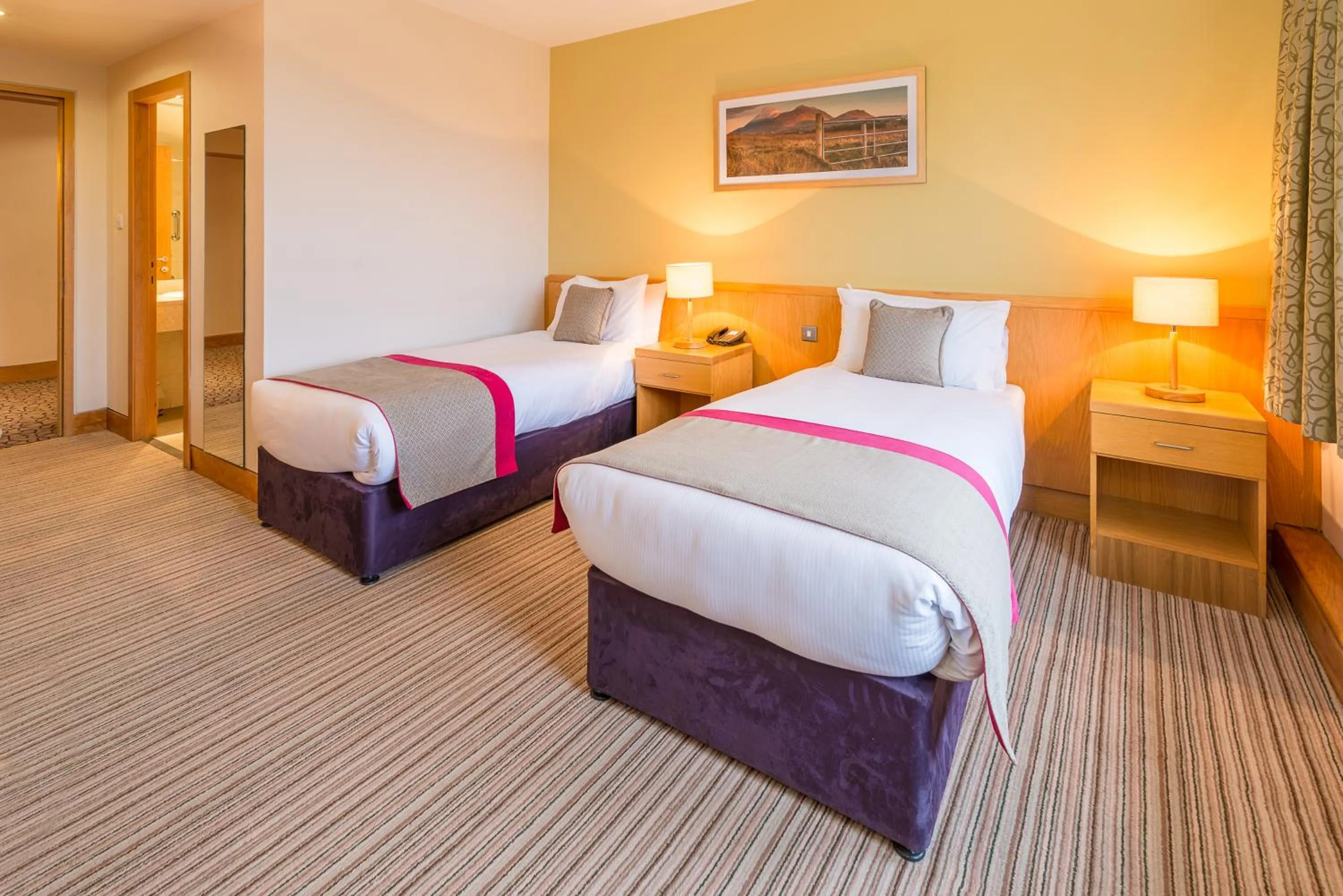 Bedroom, Bed in Knock House Hotel