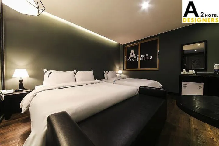 Bed in A2 Hotel Desingers
