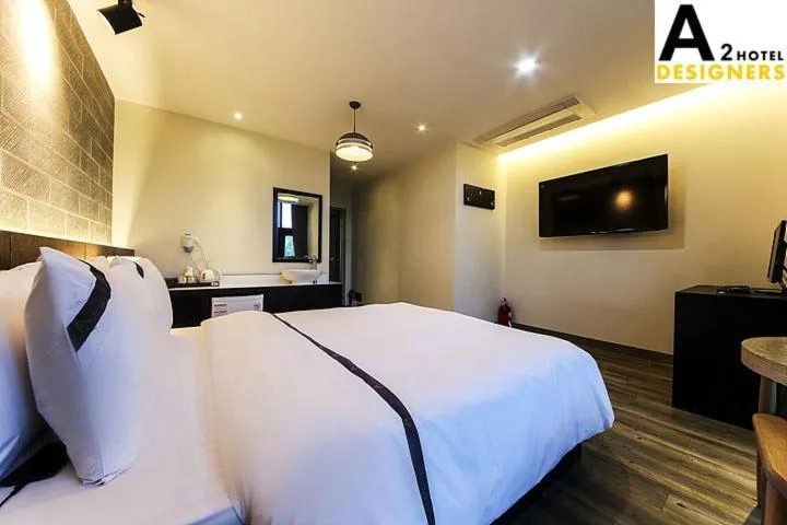 Bed in A2 Hotel Desingers