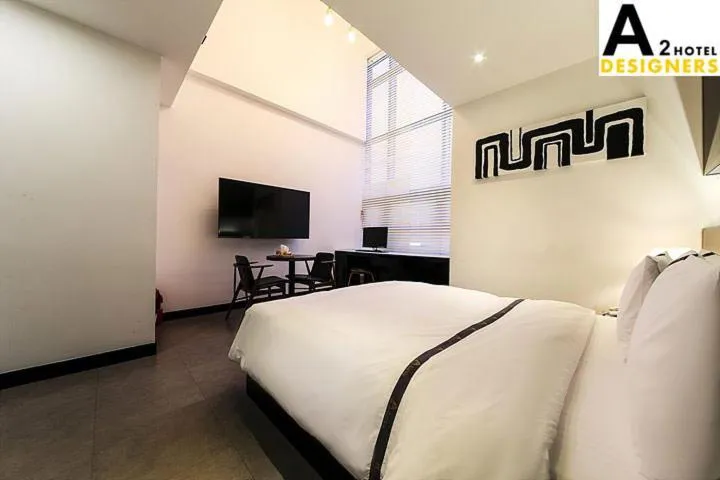 Bed in A2 Hotel Desingers