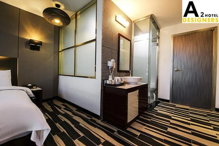 Bed in A2 Hotel Desingers