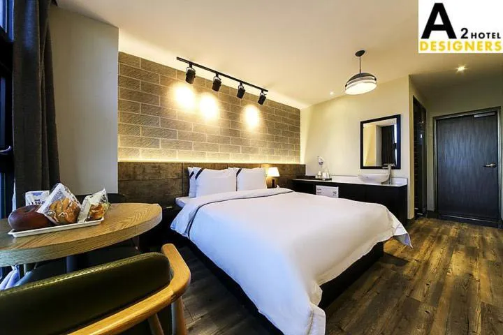 Bed in A2 Hotel Desingers