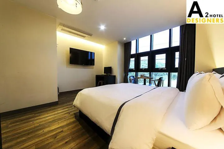 Bed in A2 Hotel Desingers