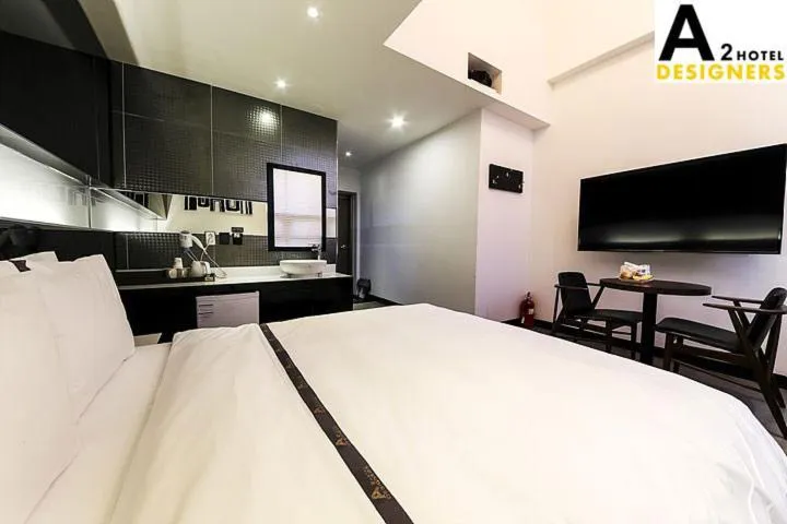 Bed in A2 Hotel Desingers