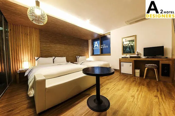Bed in A2 Hotel Desingers