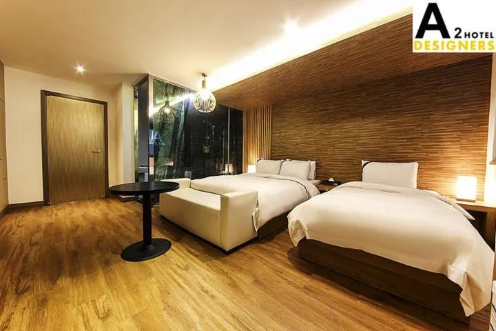 Bed in A2 Hotel Desingers