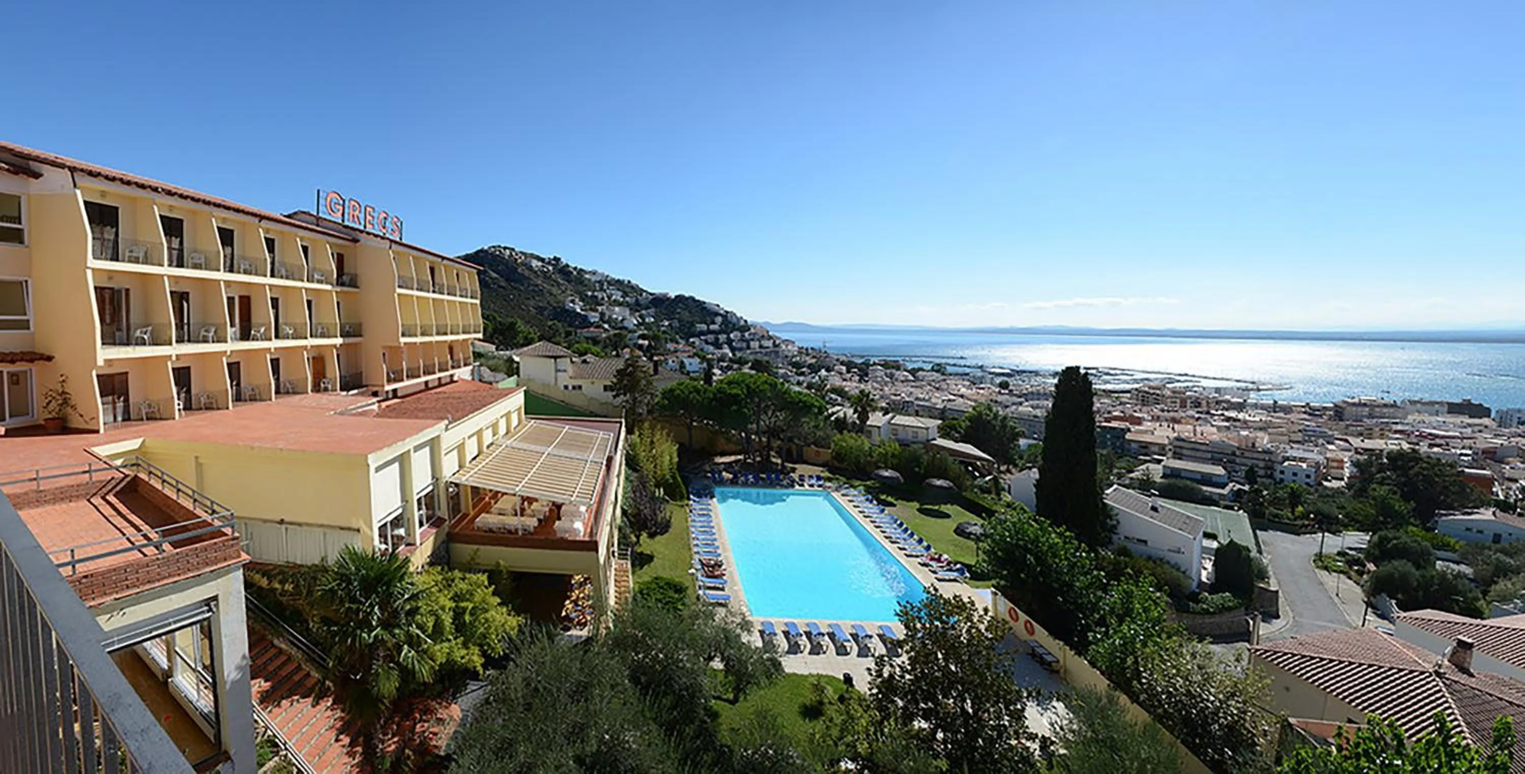 Bird's eye view in Hotel Grecs