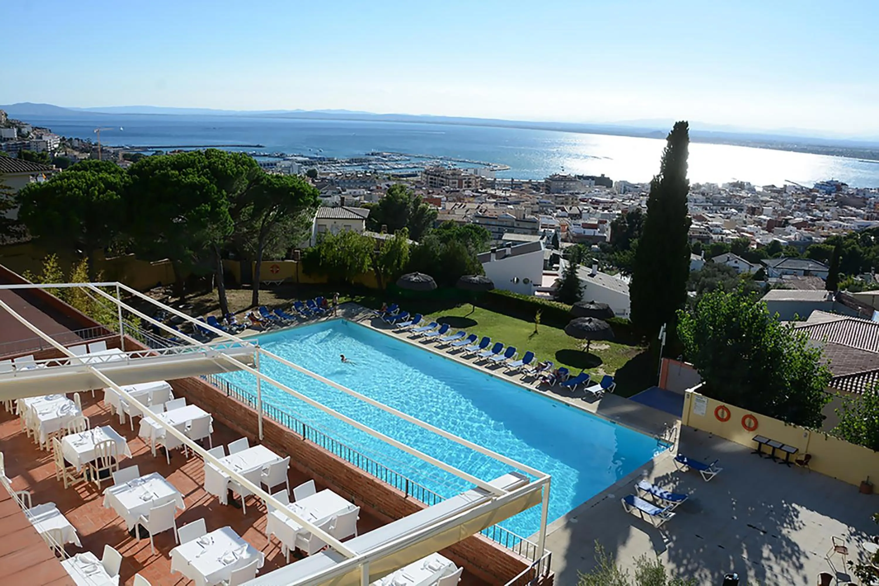 Garden in Hotel Grecs