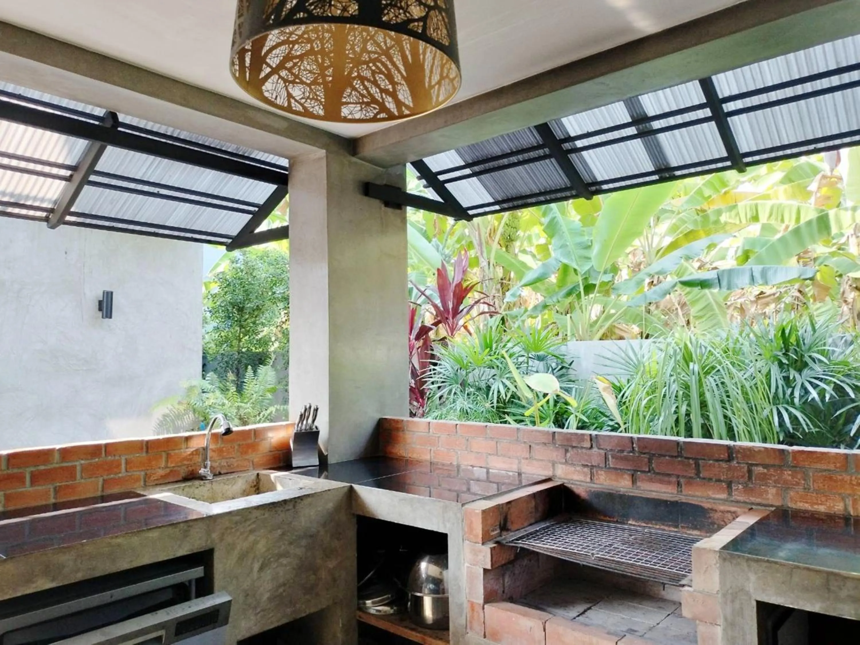 BBQ facilities in Villa Rajapruek Exclusive Entire Private 3 Villas rental near Airport