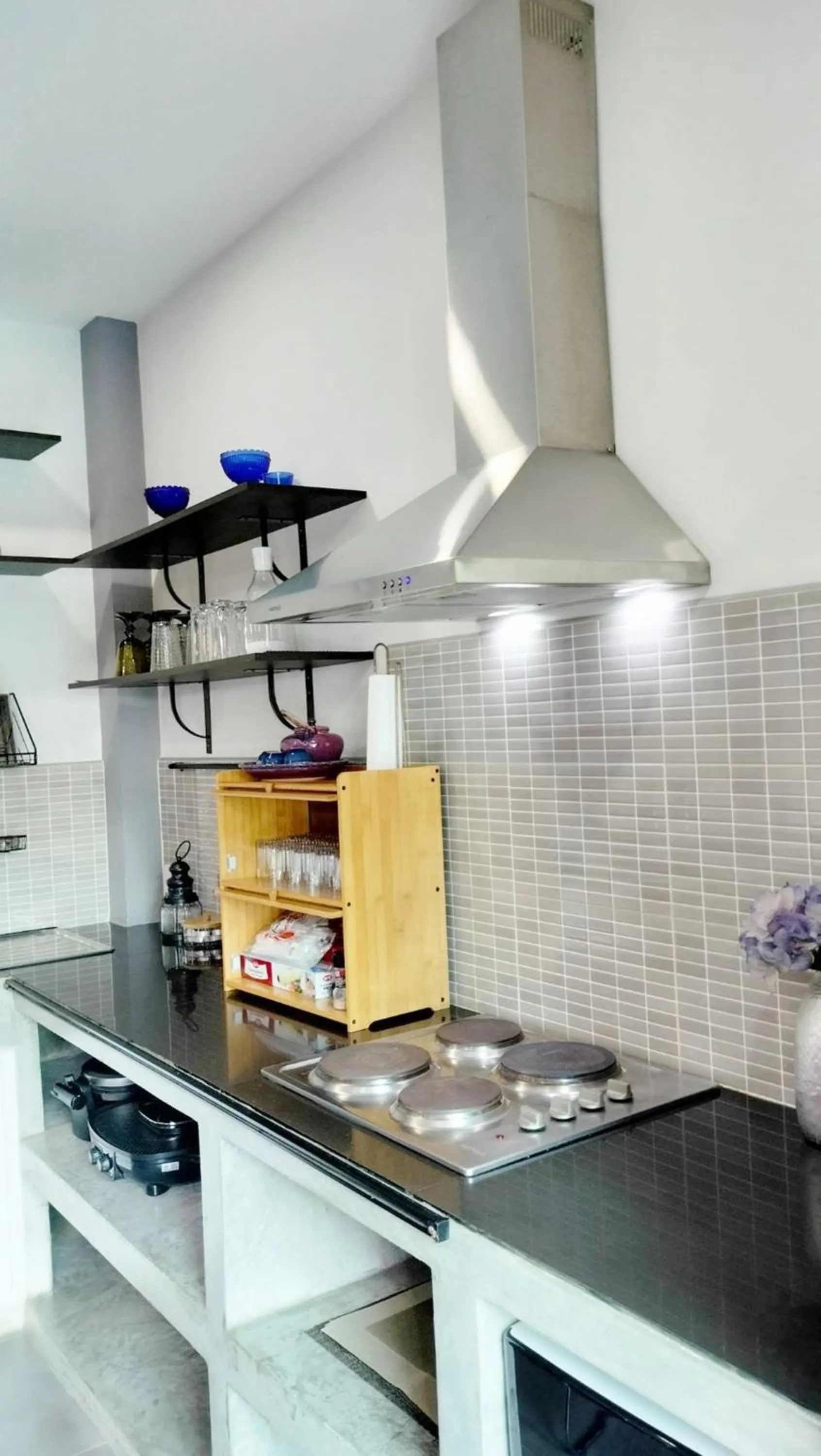 Kitchen or kitchenette in Villa Rajapruek Exclusive Entire Private 3 Villas rental near Airport