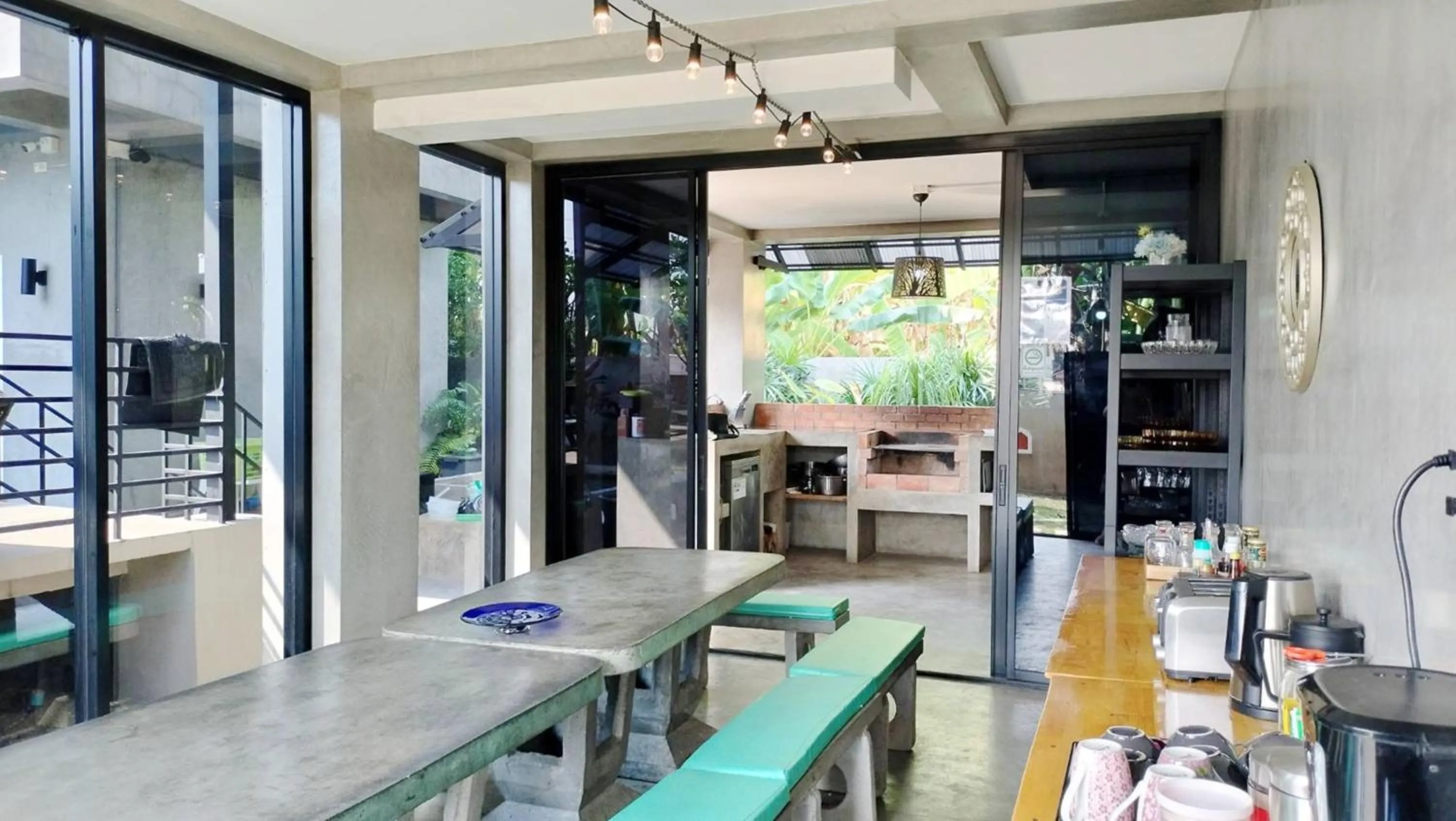 Dining area in Villa Rajapruek Exclusive Entire Private 3 Villas rental near Airport