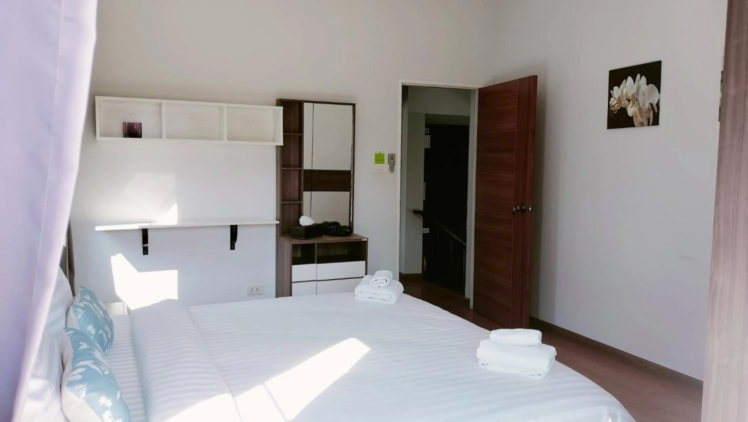 Bed in Villa Rajapruek Exclusive Entire Private 3 Villas rental near Airport