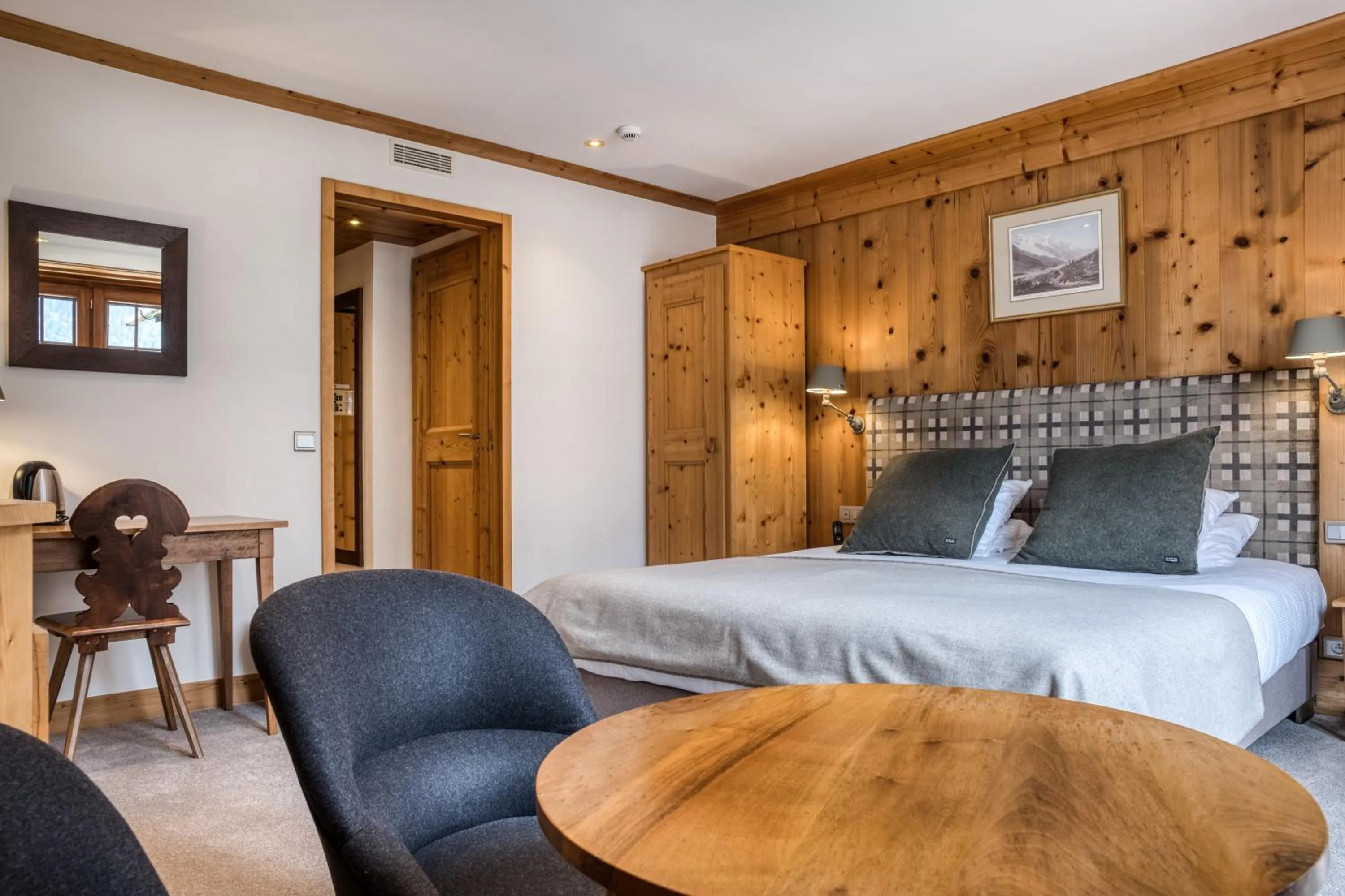 Bedroom, Bed in Auberge du Bois Prin