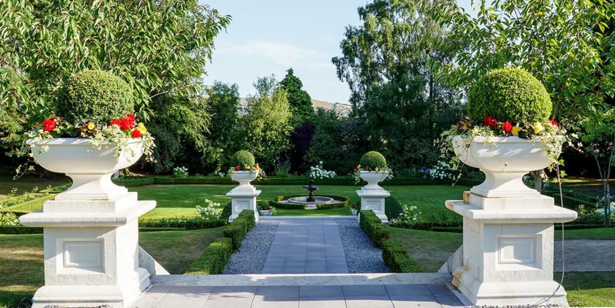 Garden in Tinakilly Country House Hotel