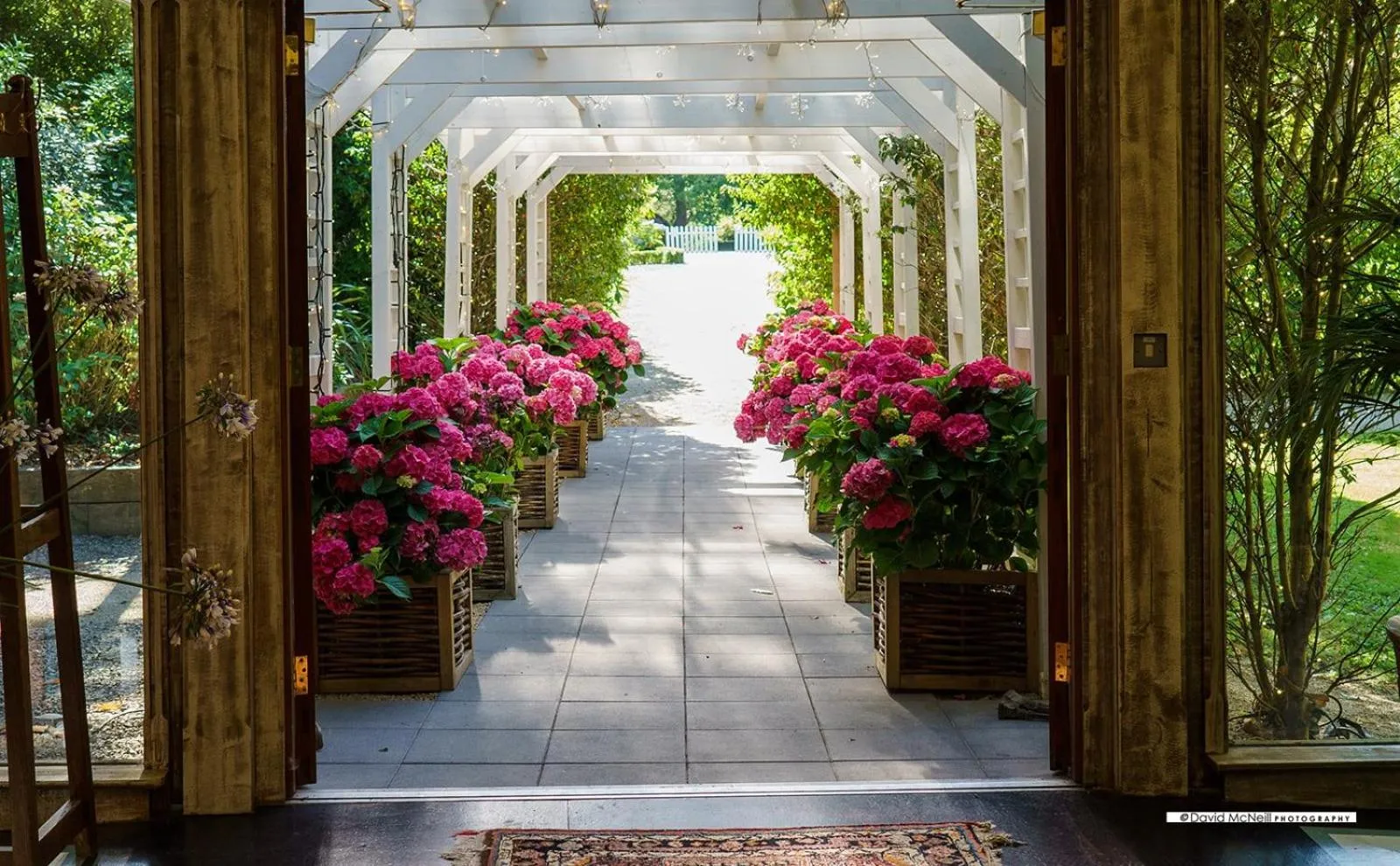 Garden in Tinakilly Country House Hotel