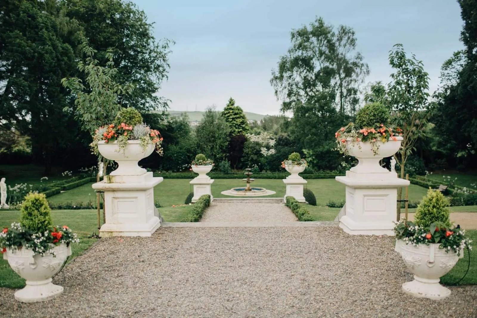 Garden in Tinakilly Country House Hotel