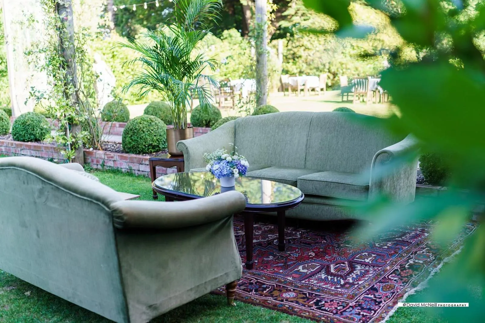 Garden in Tinakilly Country House Hotel