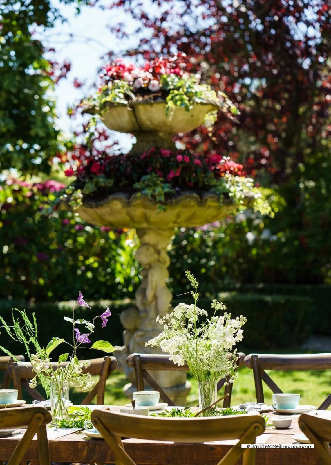 Garden in Tinakilly Country House Hotel