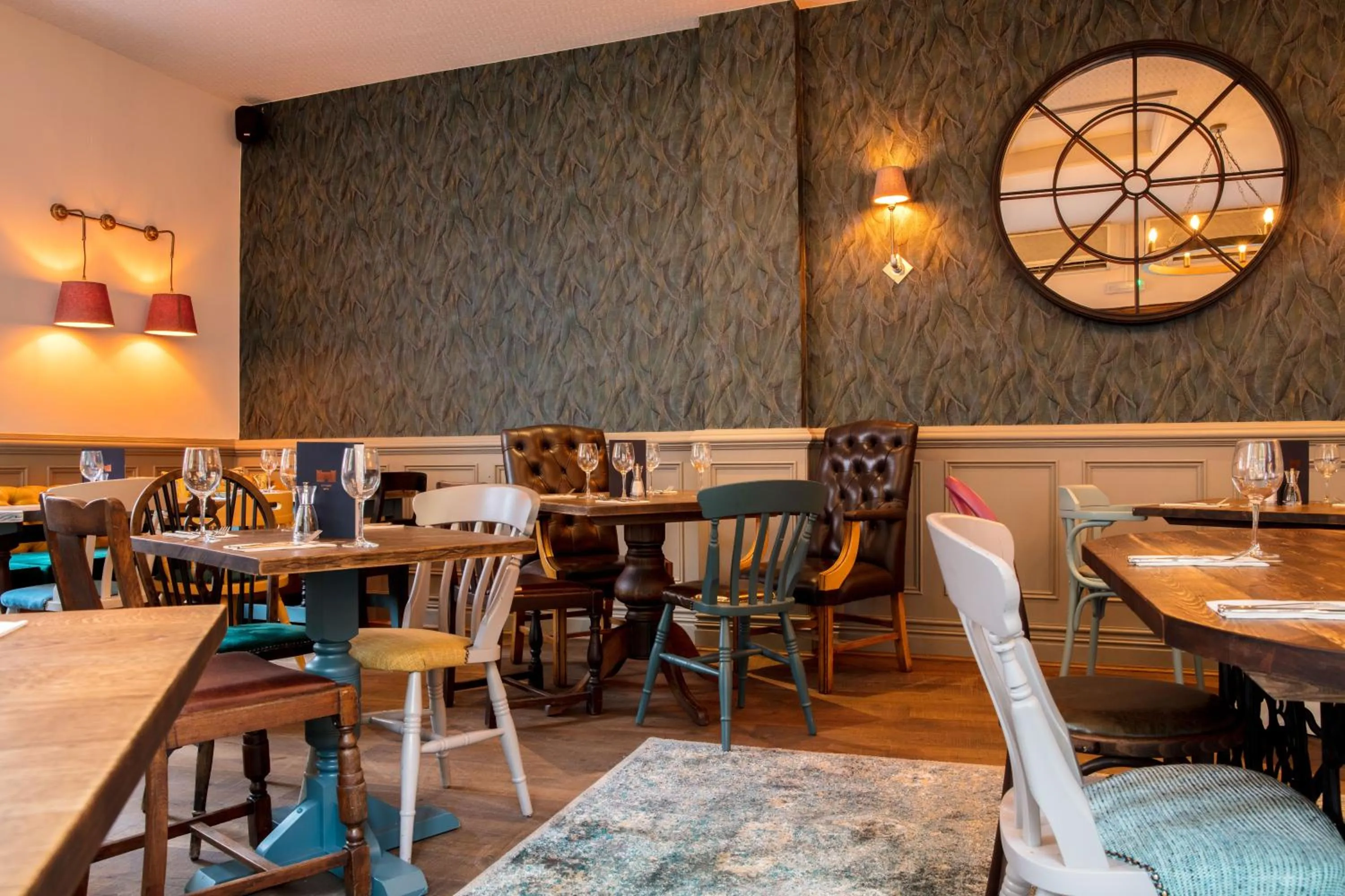 Seating area in City Gate