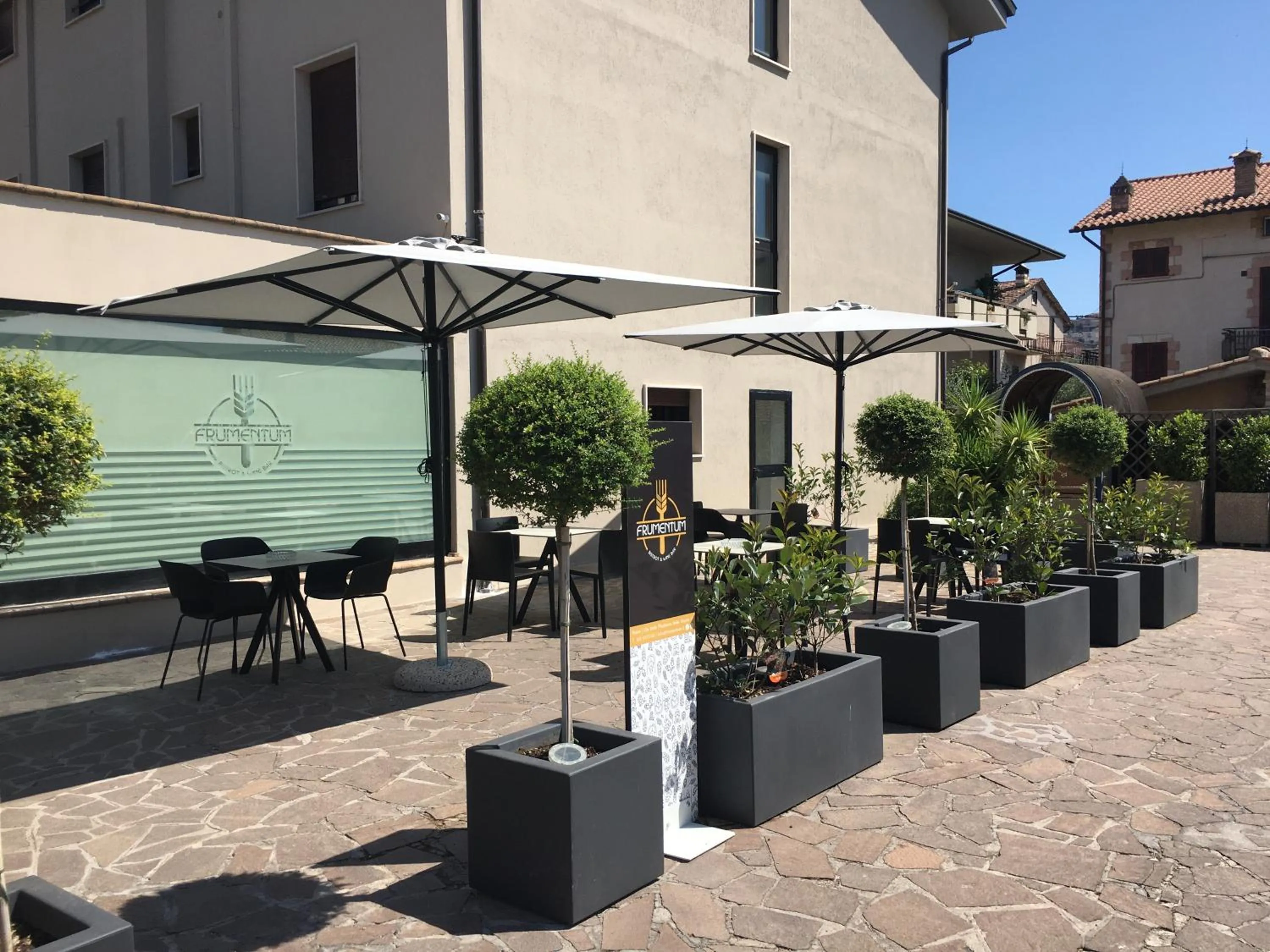 Patio in Le Grazie Hotel