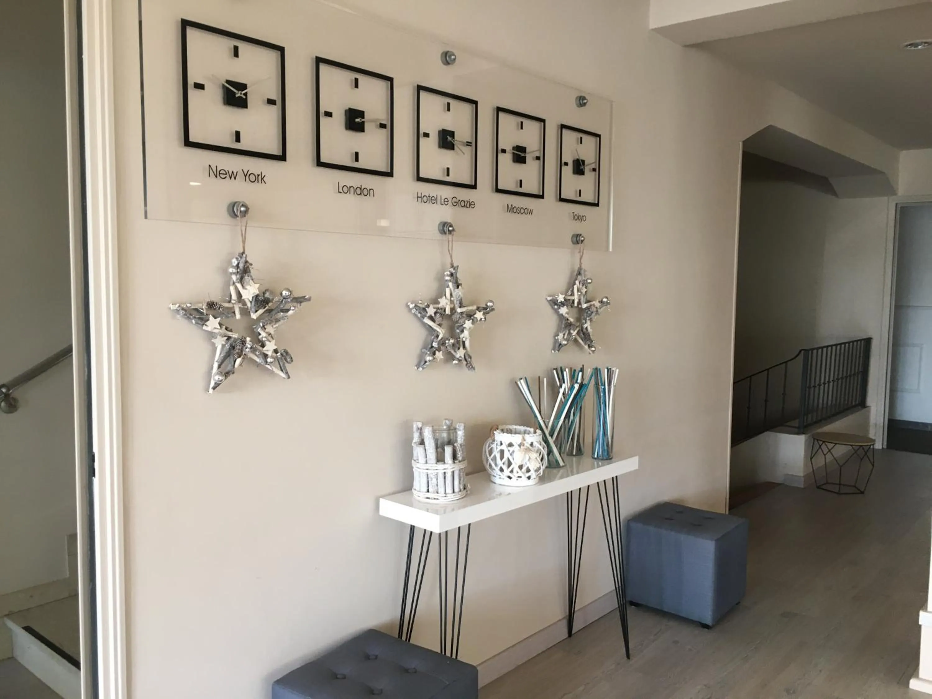 Lobby or reception in Le Grazie Hotel