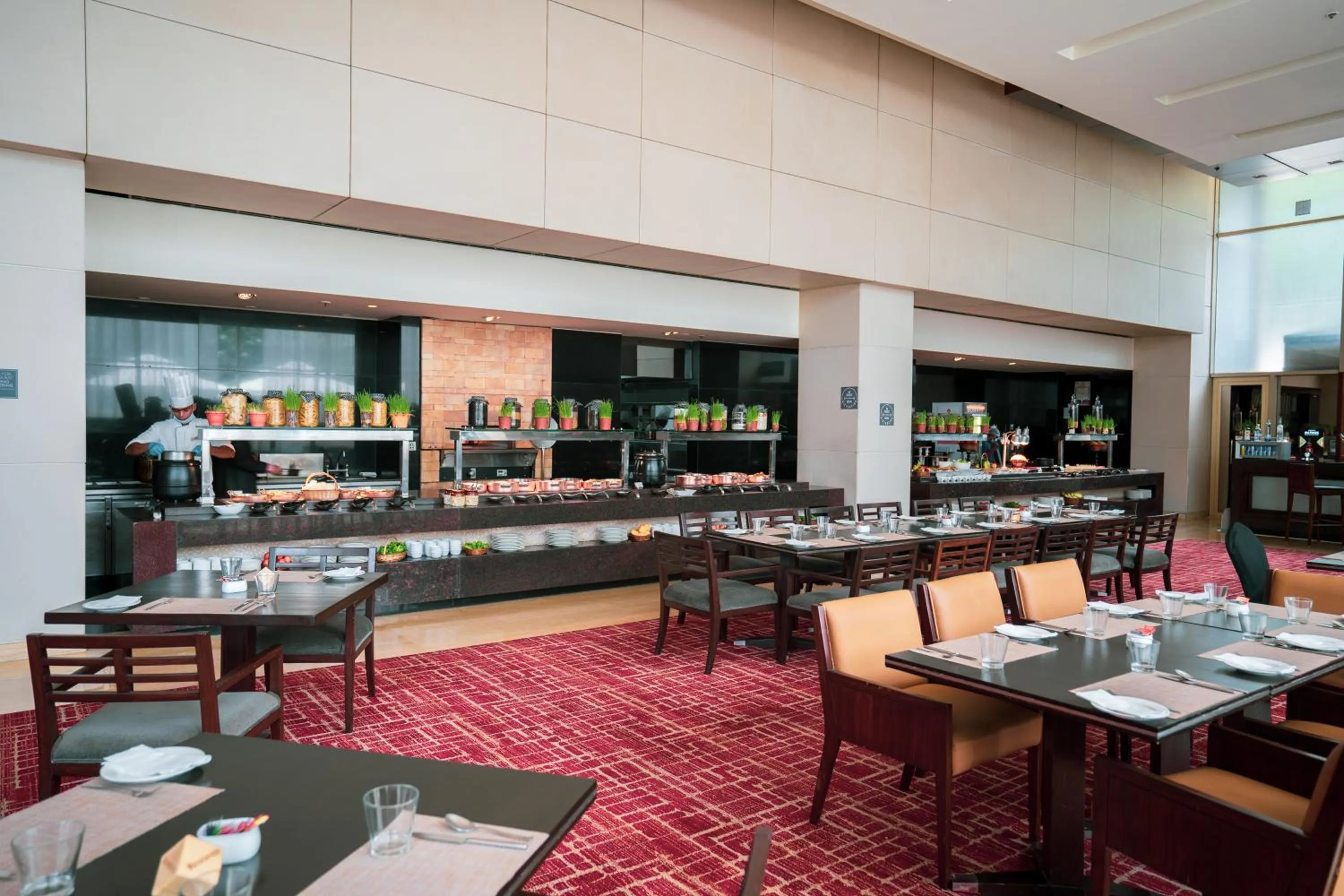 Breakfast in Courtyard by Marriott Pune Hinjewadi