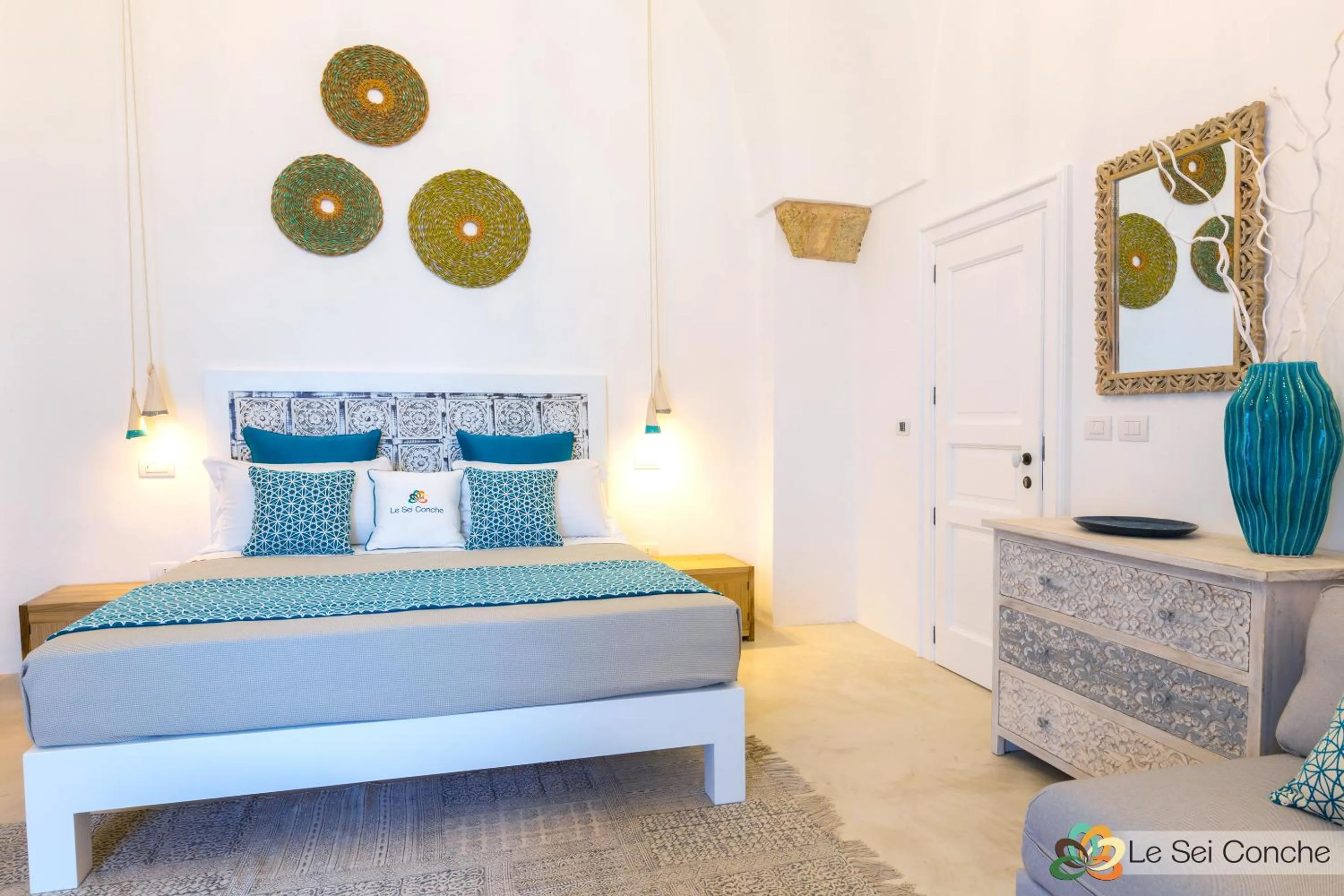 Bed in Le Sei Conche Relais & SPA