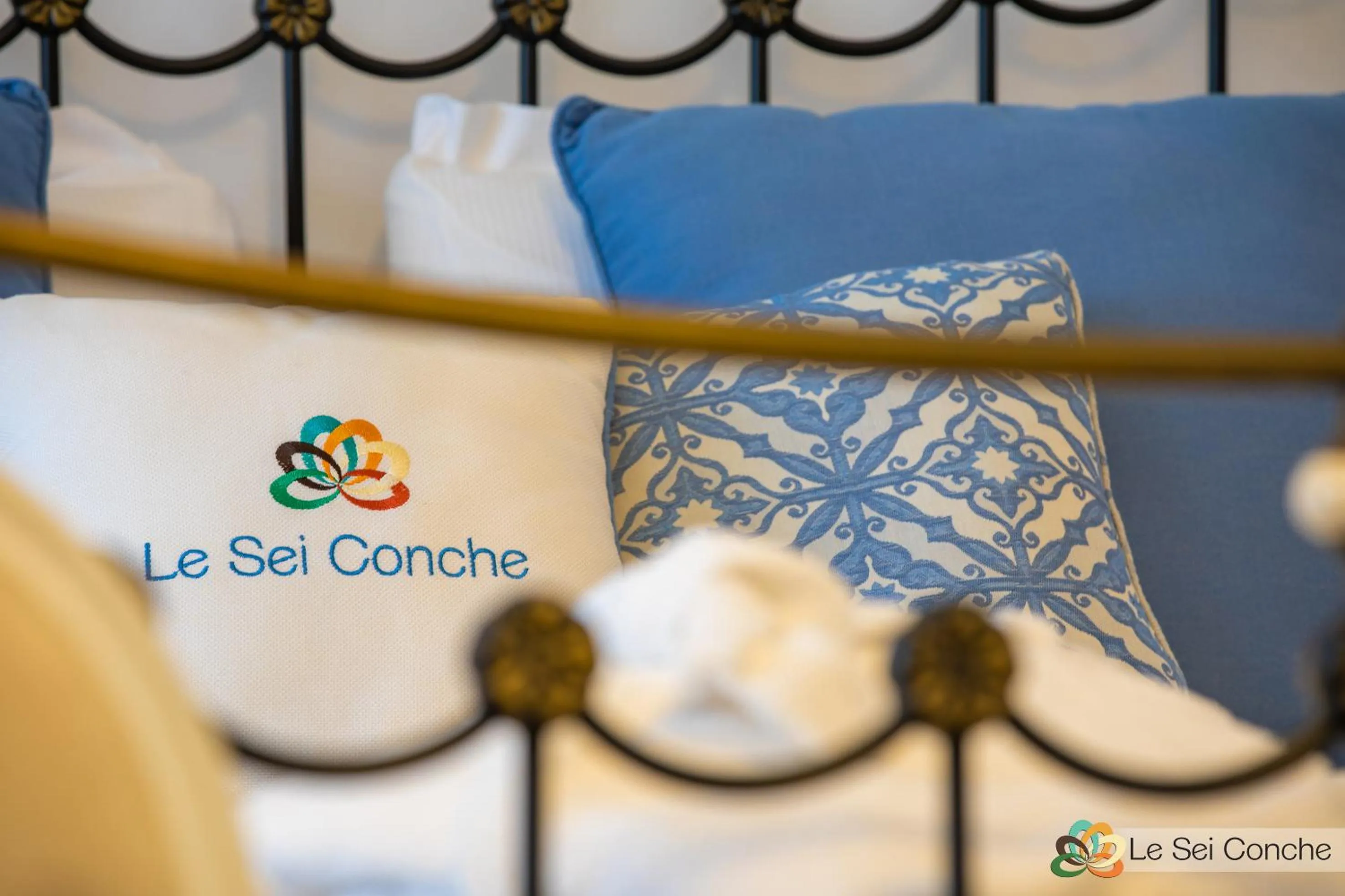 Bed in Le Sei Conche Relais & SPA