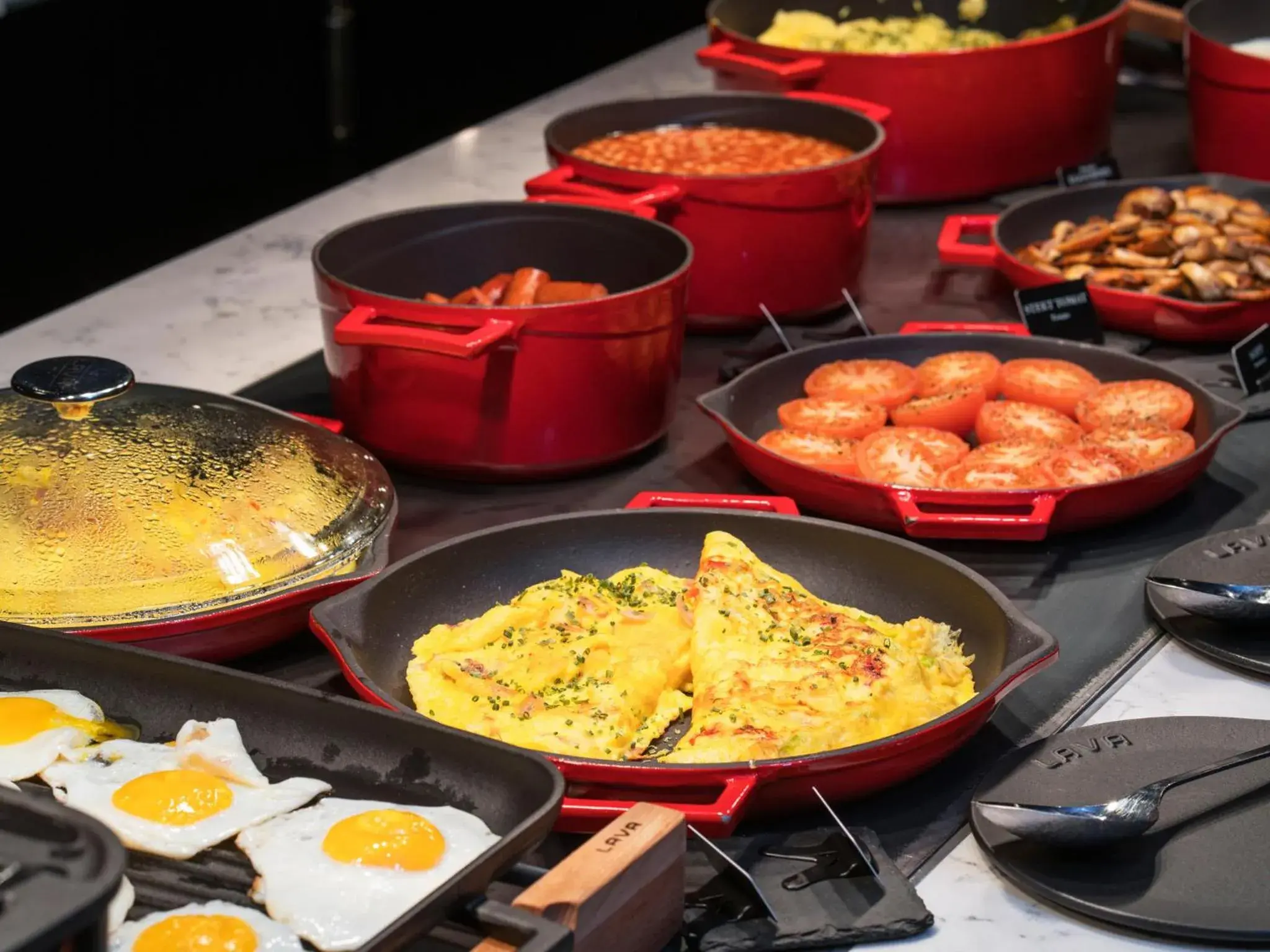 Buffet breakfast in Thon Hotel Nidaros Buffet breakfast in Thon Hotel Nidaros