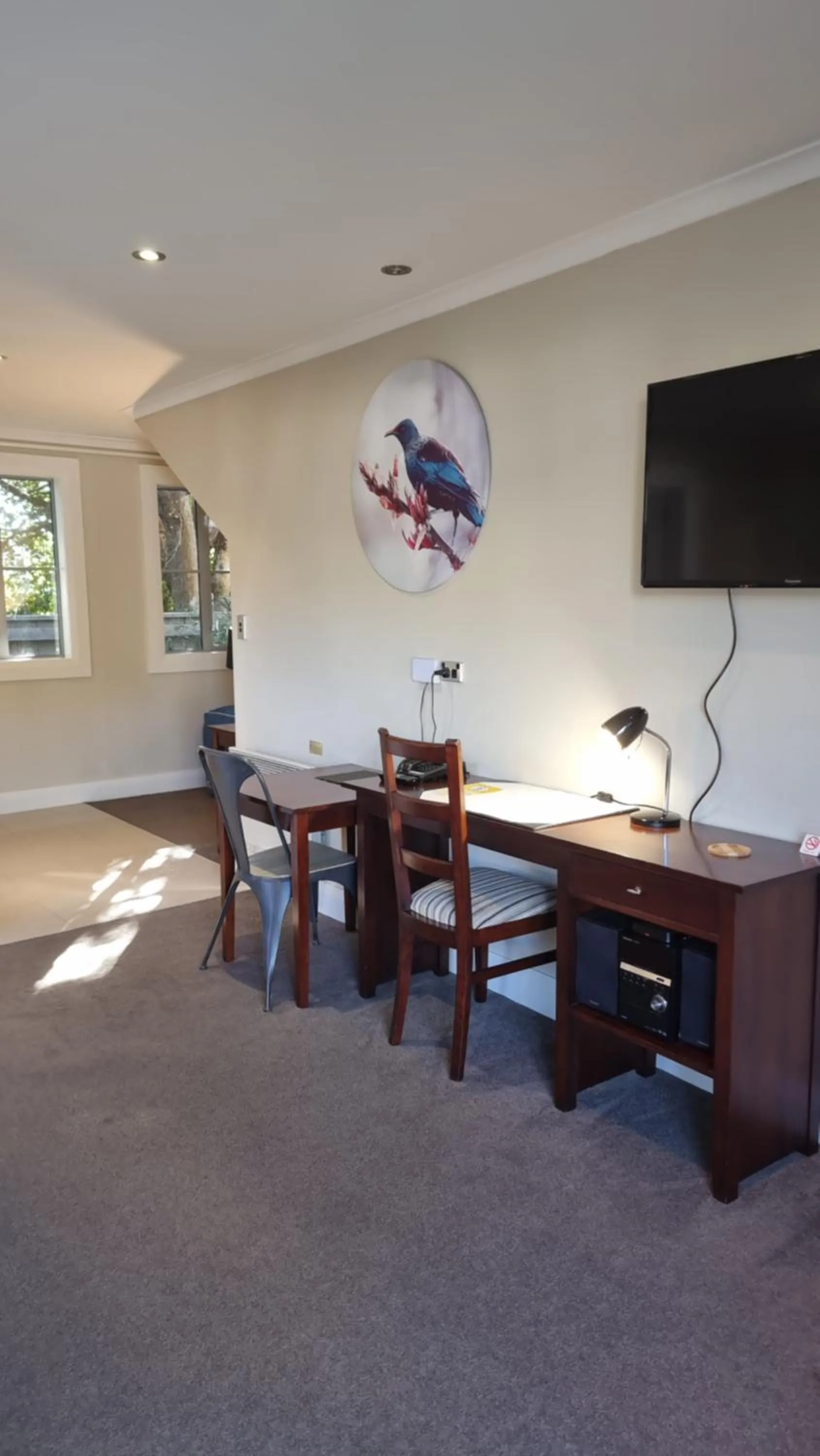 Dining area in THE MEWS Oamaru